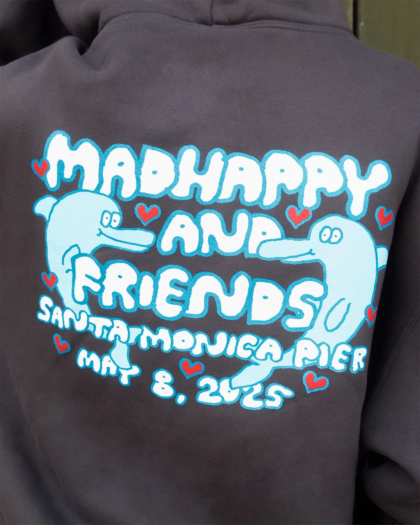 Madhappy and Friends Dolphin Fleece Hoodie sold by Madhappy product image thumbnail 3
