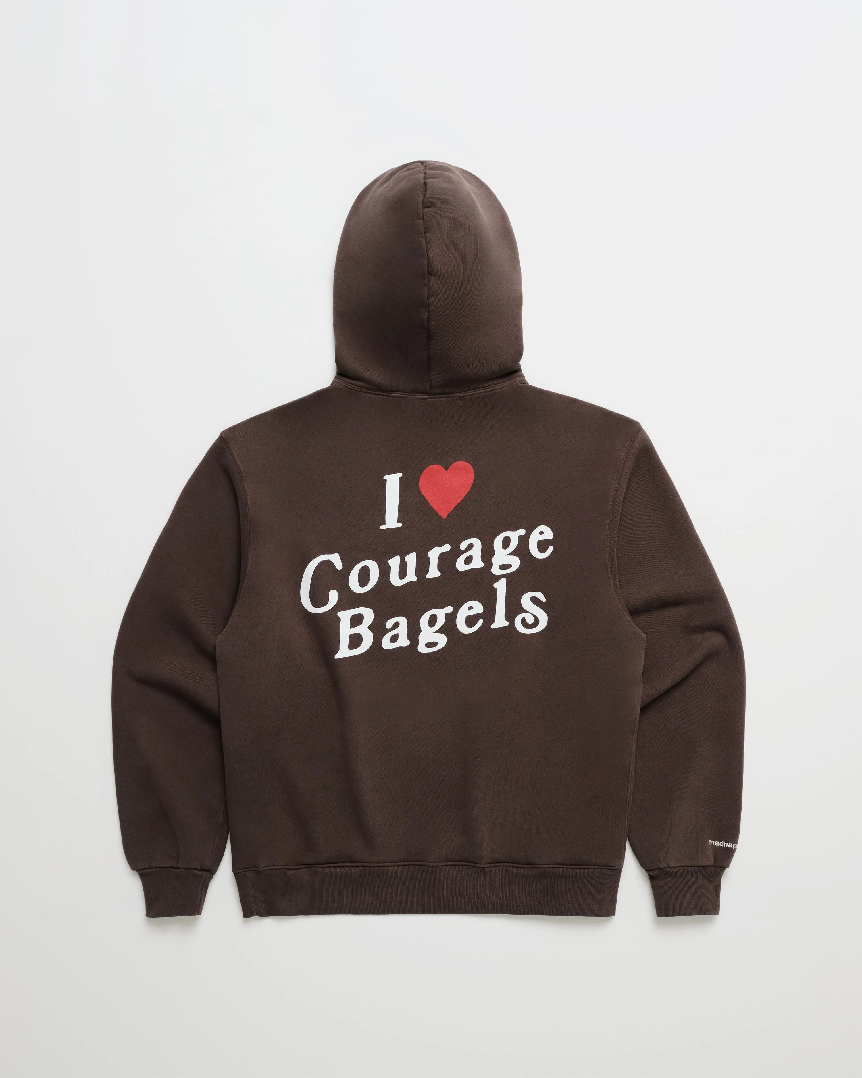 I Heart Courage Bagels Fleece Hoodie sold by Madhappy product image thumbnail 4