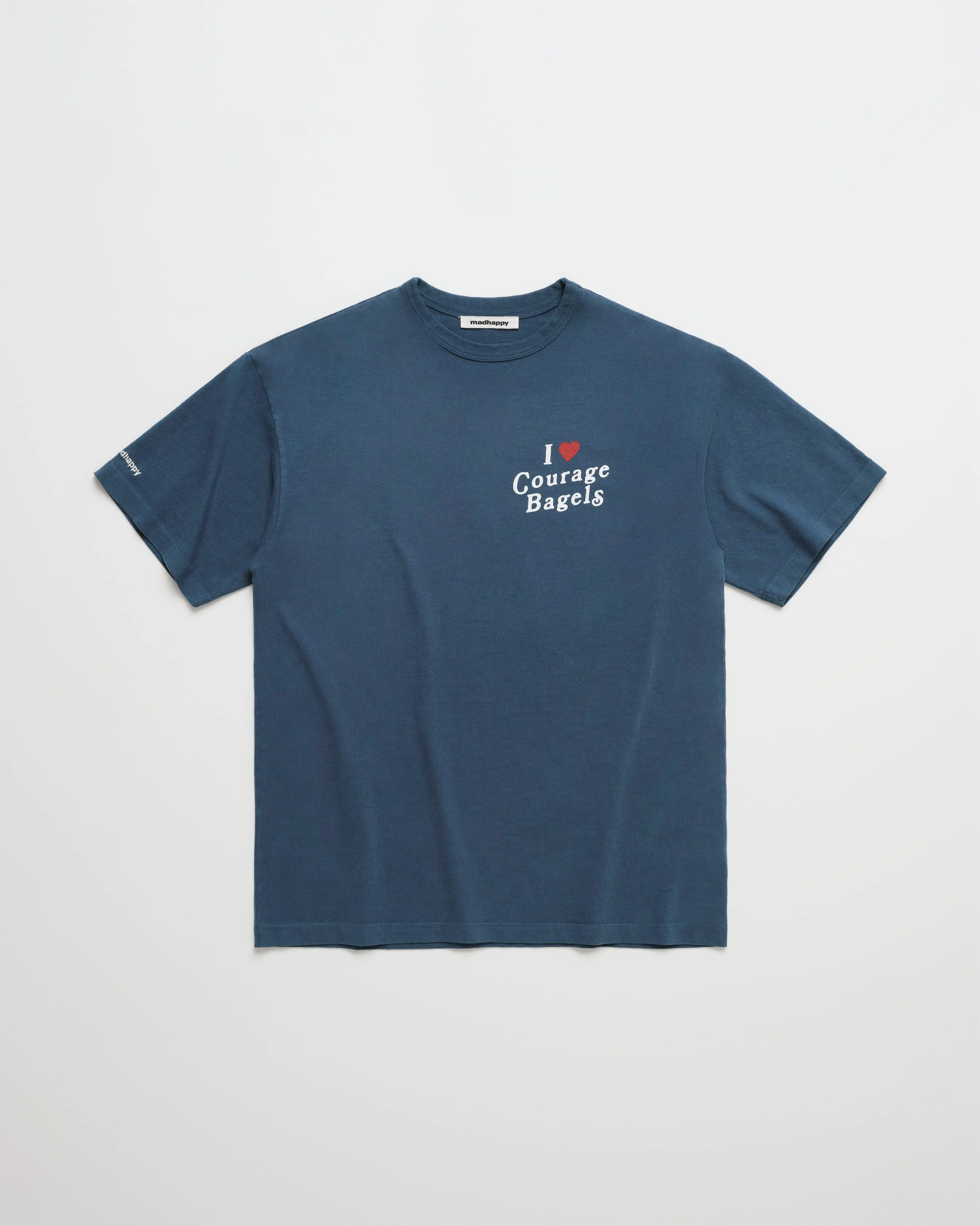 I Heart Courage Bagels Heavyweight Tee sold by Madhappy