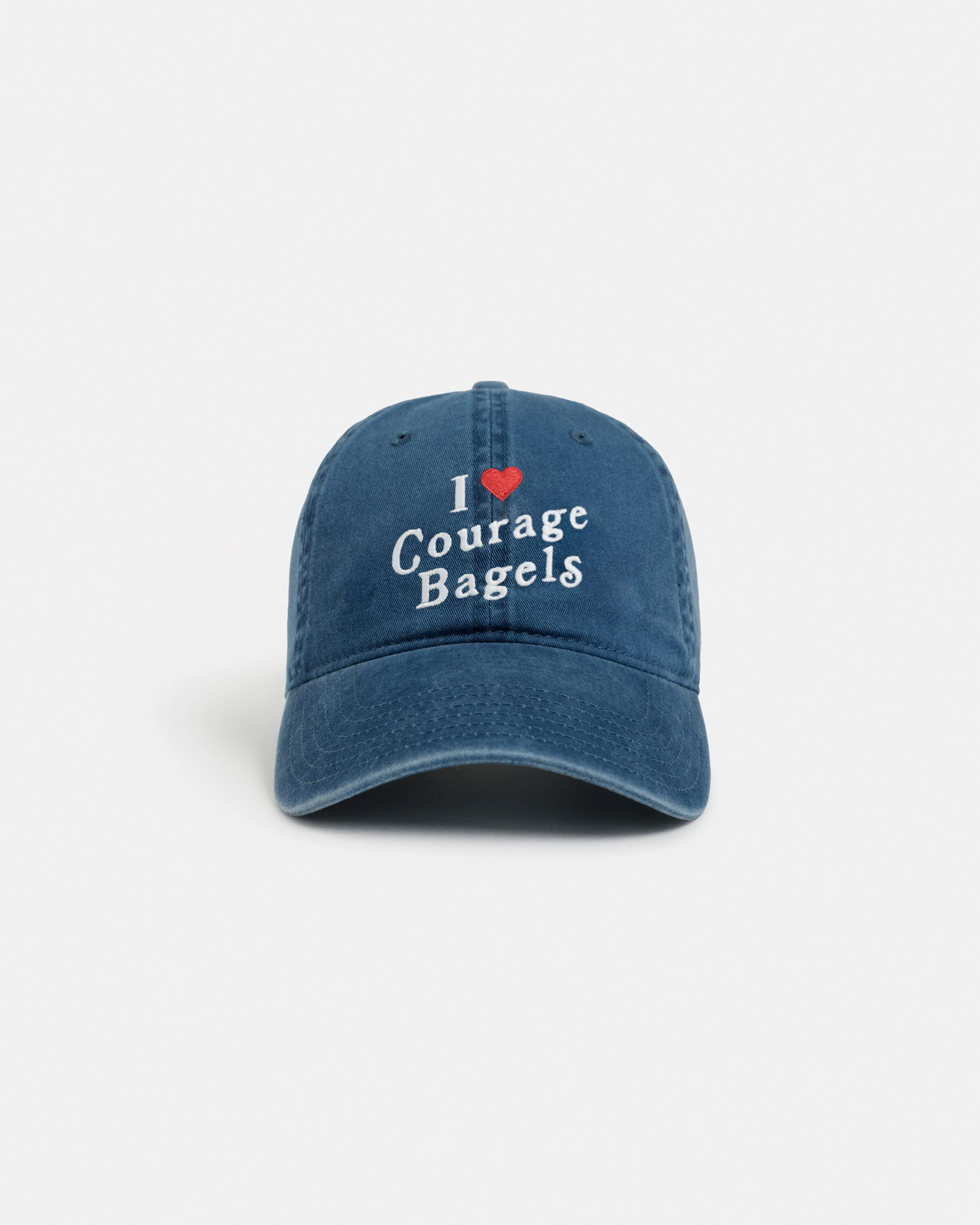 I Heart Courage Bagels Dad Hat sold by Madhappy