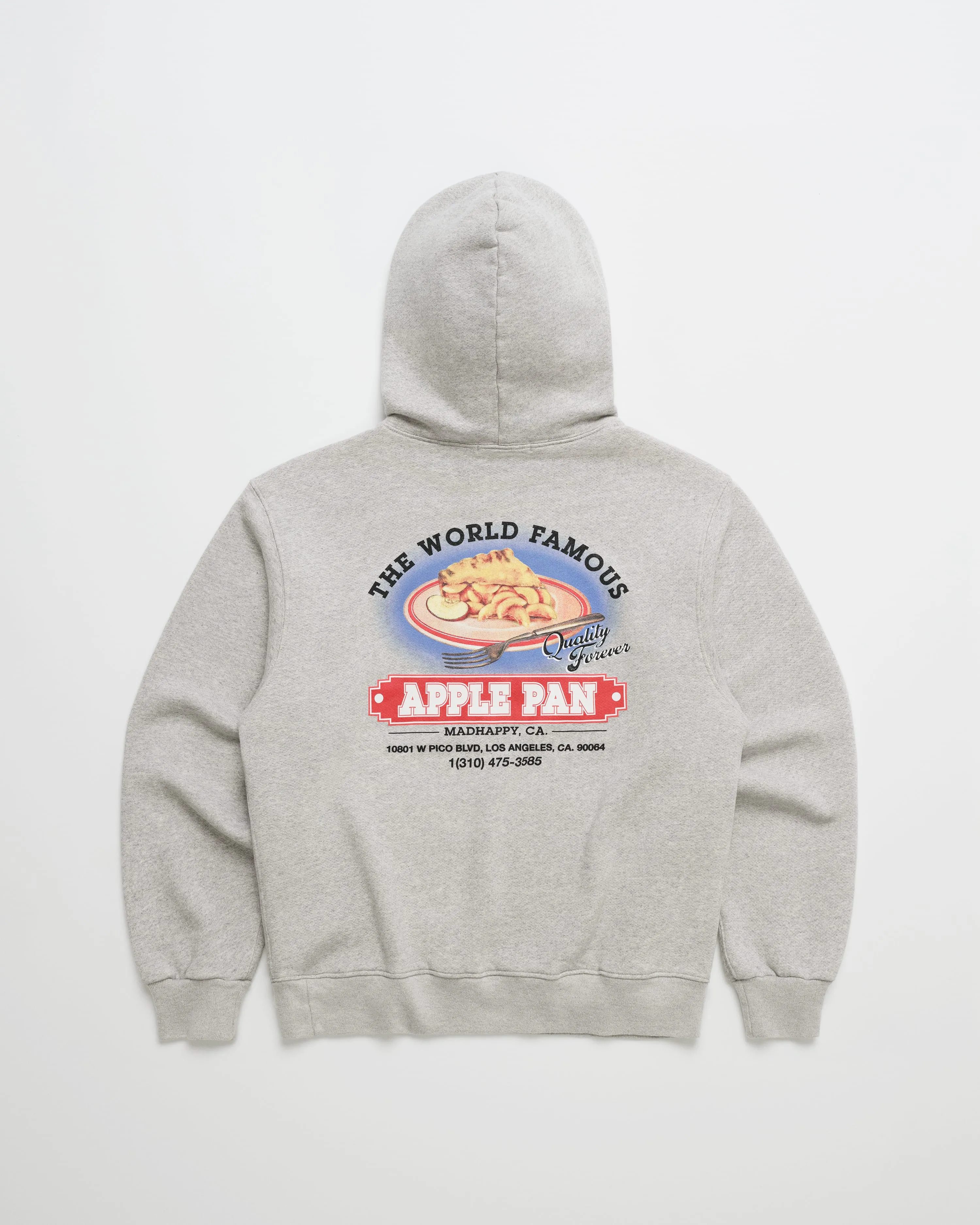 Apple Pan Pie Fleece Hoodie sold by Madhappy