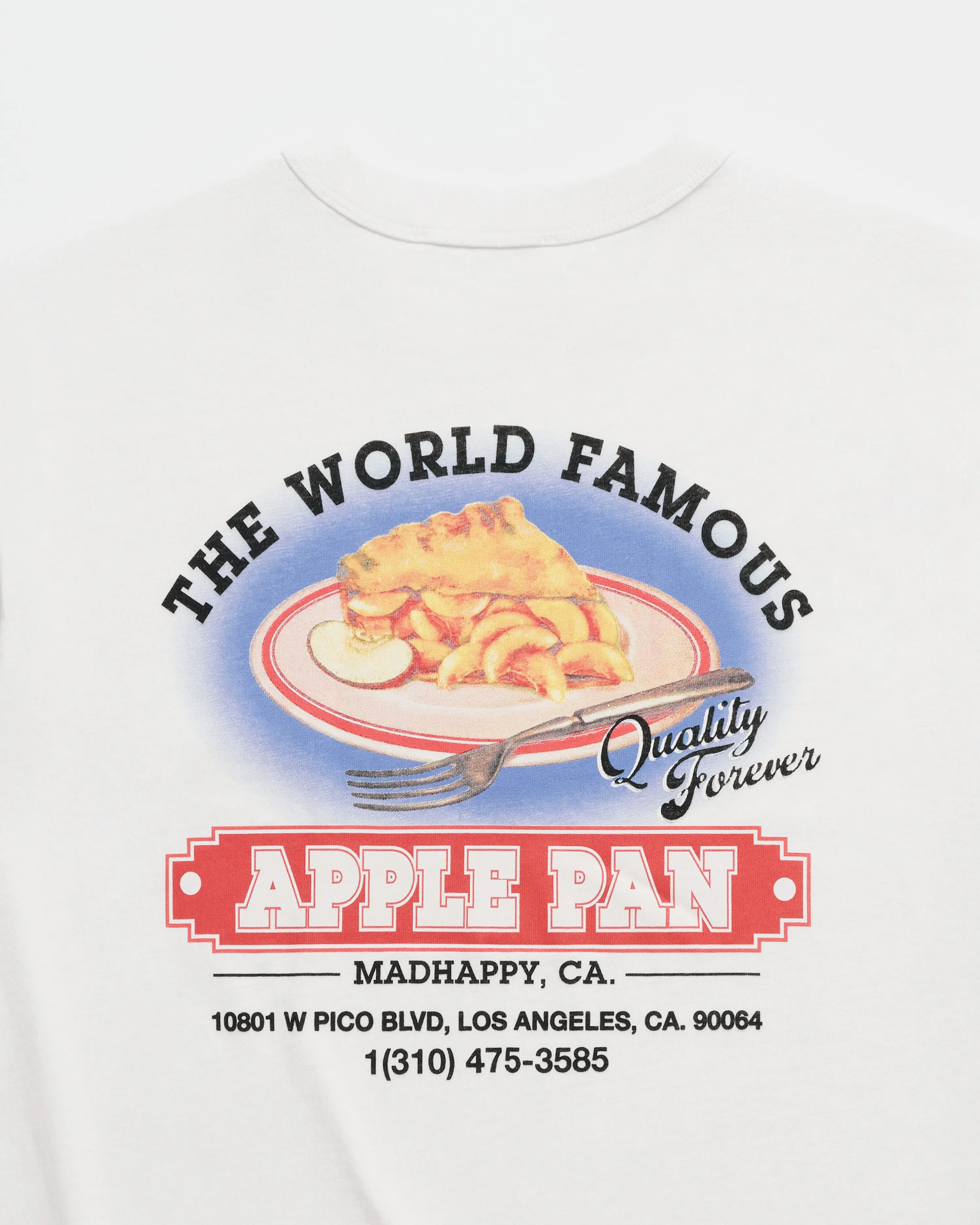 Apple Pan Pie Heavyweight Tee sold by Madhappy product image thumbnail 4