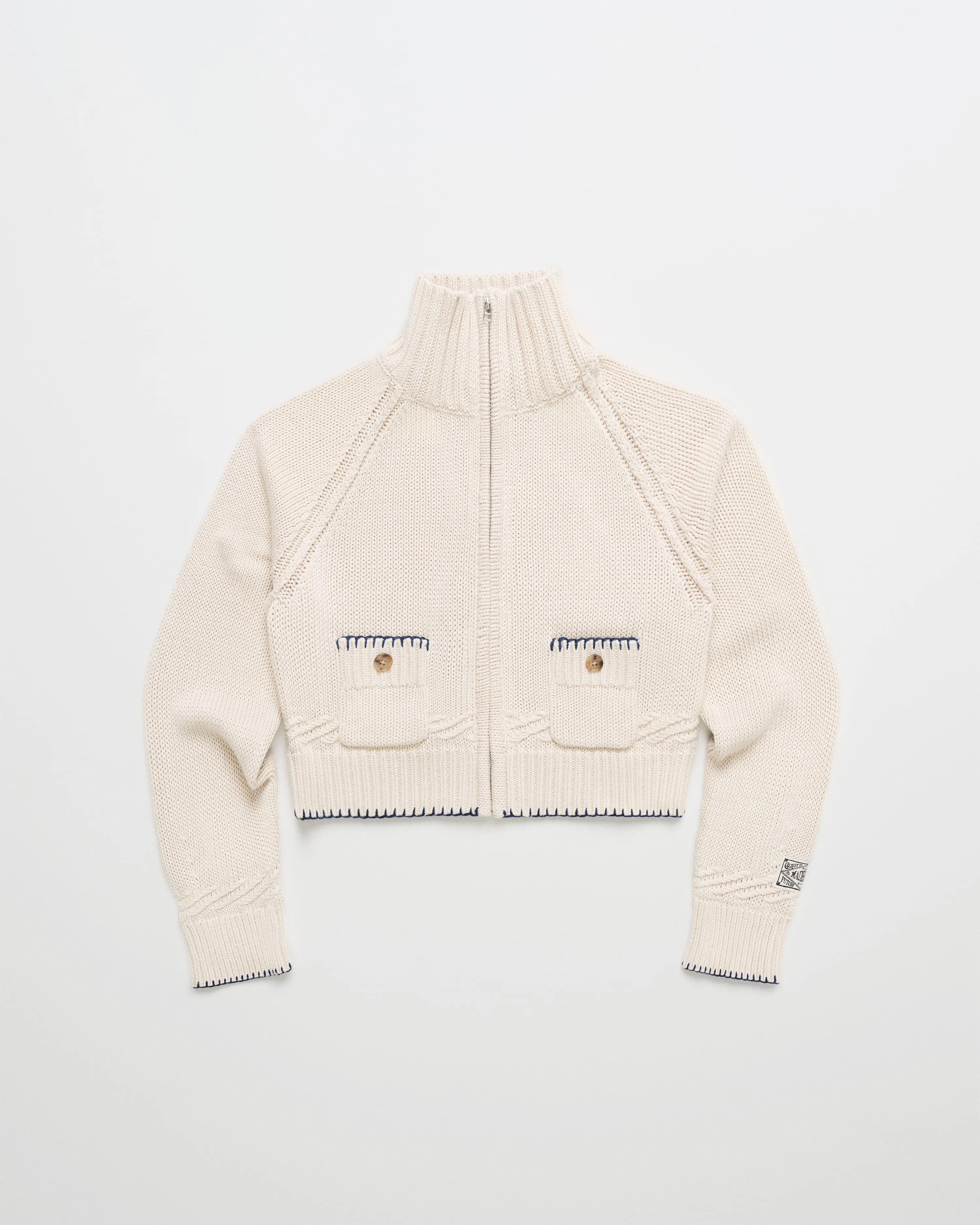 Guest In Residence Knit Full Zip sold by Madhappy