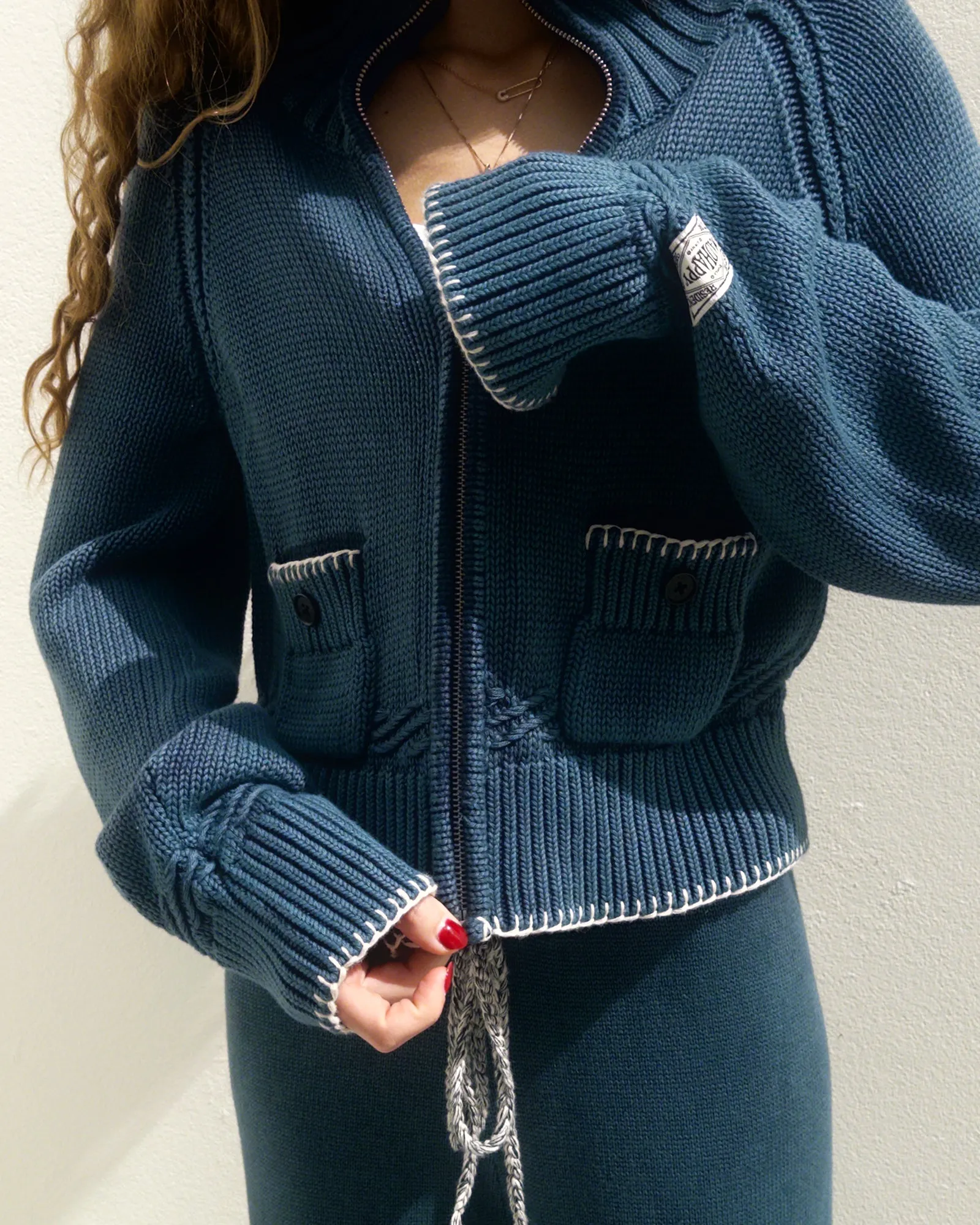 Guest In Residence Knit Full Zip sold by Madhappy product image thumbnail 5