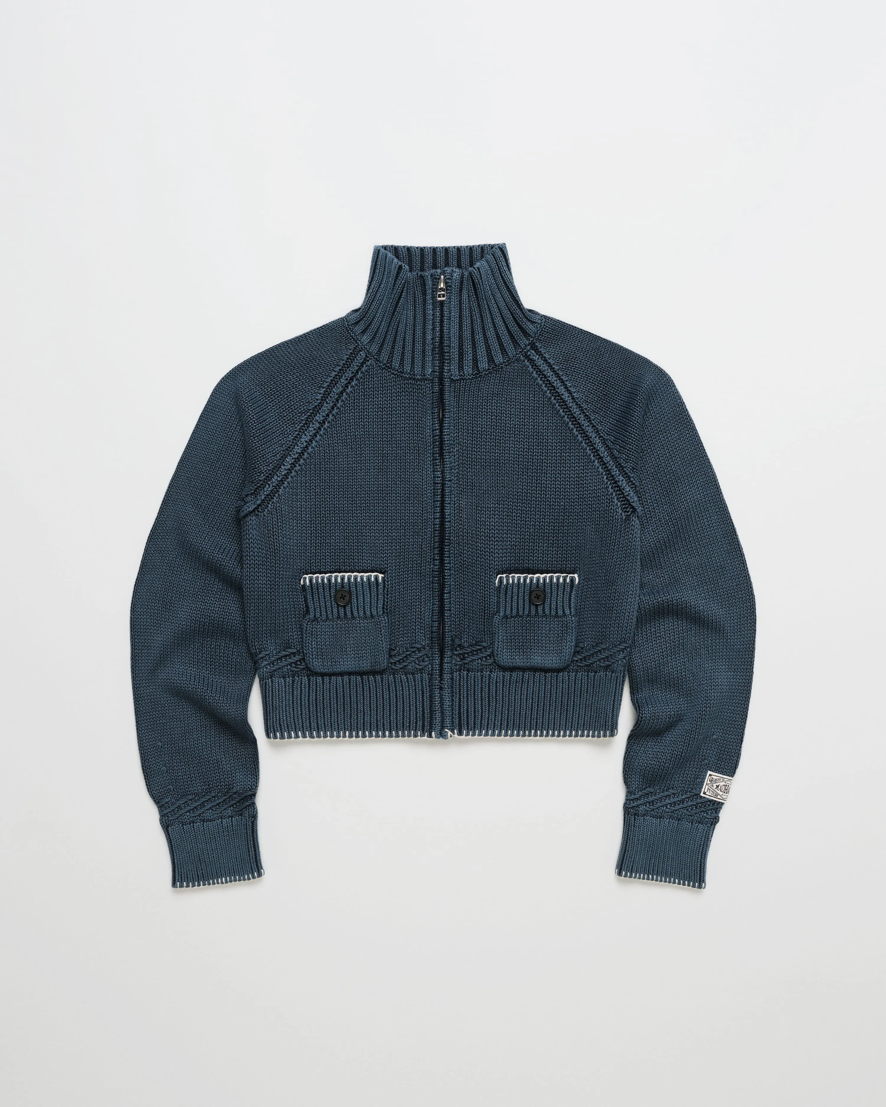 Guest In Residence Knit Full Zip sold by Madhappy