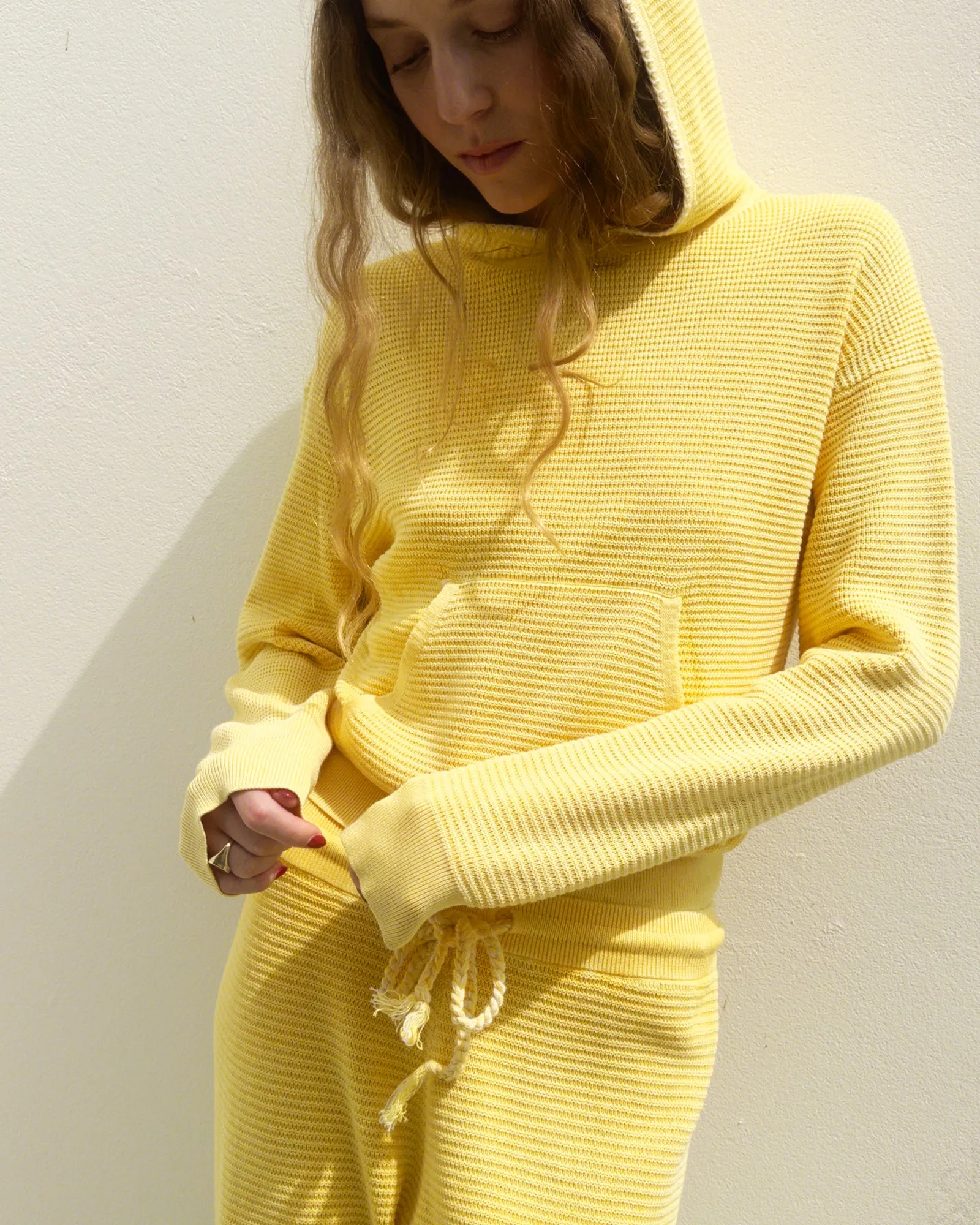 Guest In Residence Waffle Knit Hoodie sold by Madhappy product image thumbnail 2