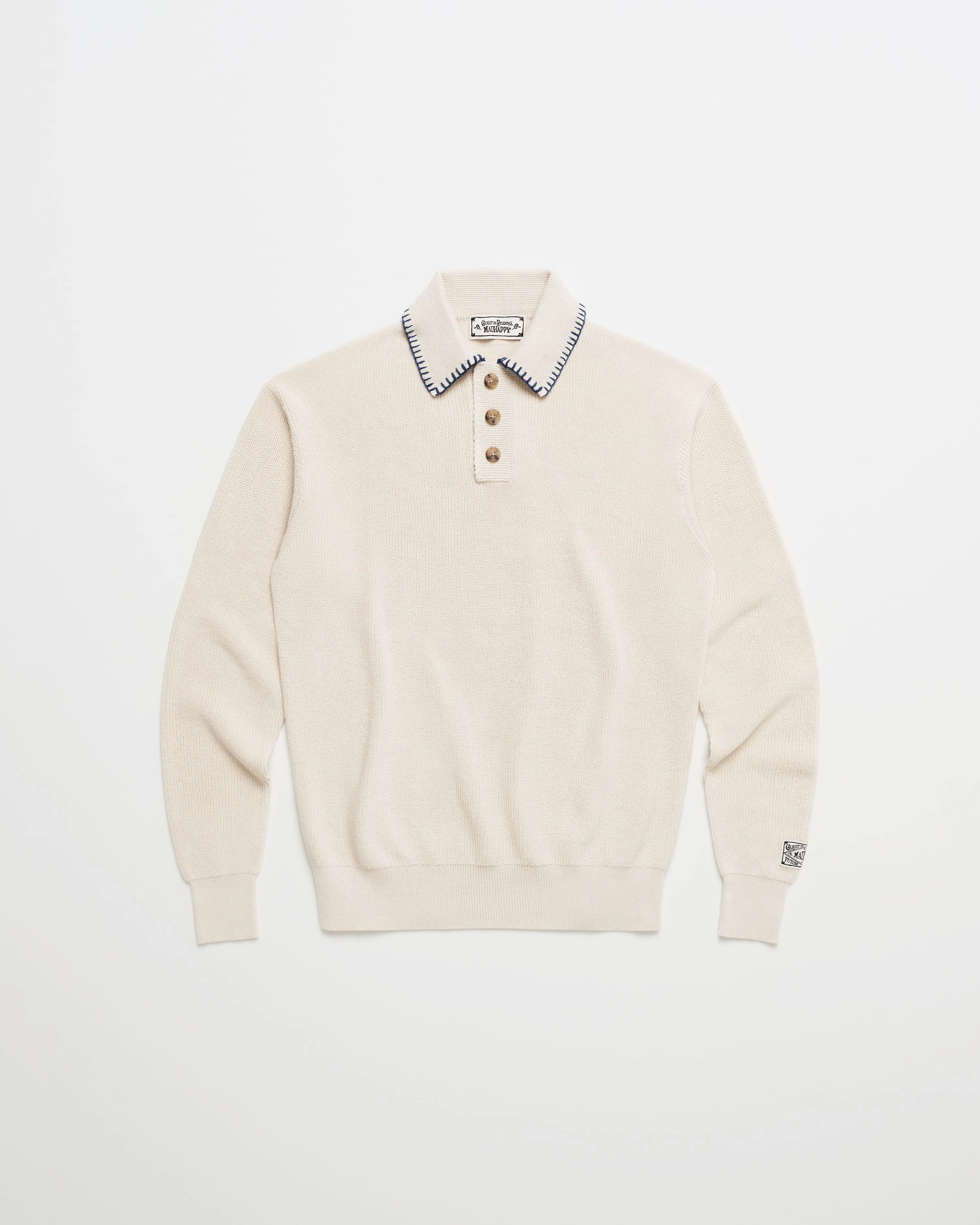 Guest In Residence Rib Knit Polo sold by Madhappy