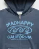 California Lightweight Fleece Zip Up sold by Madhappy