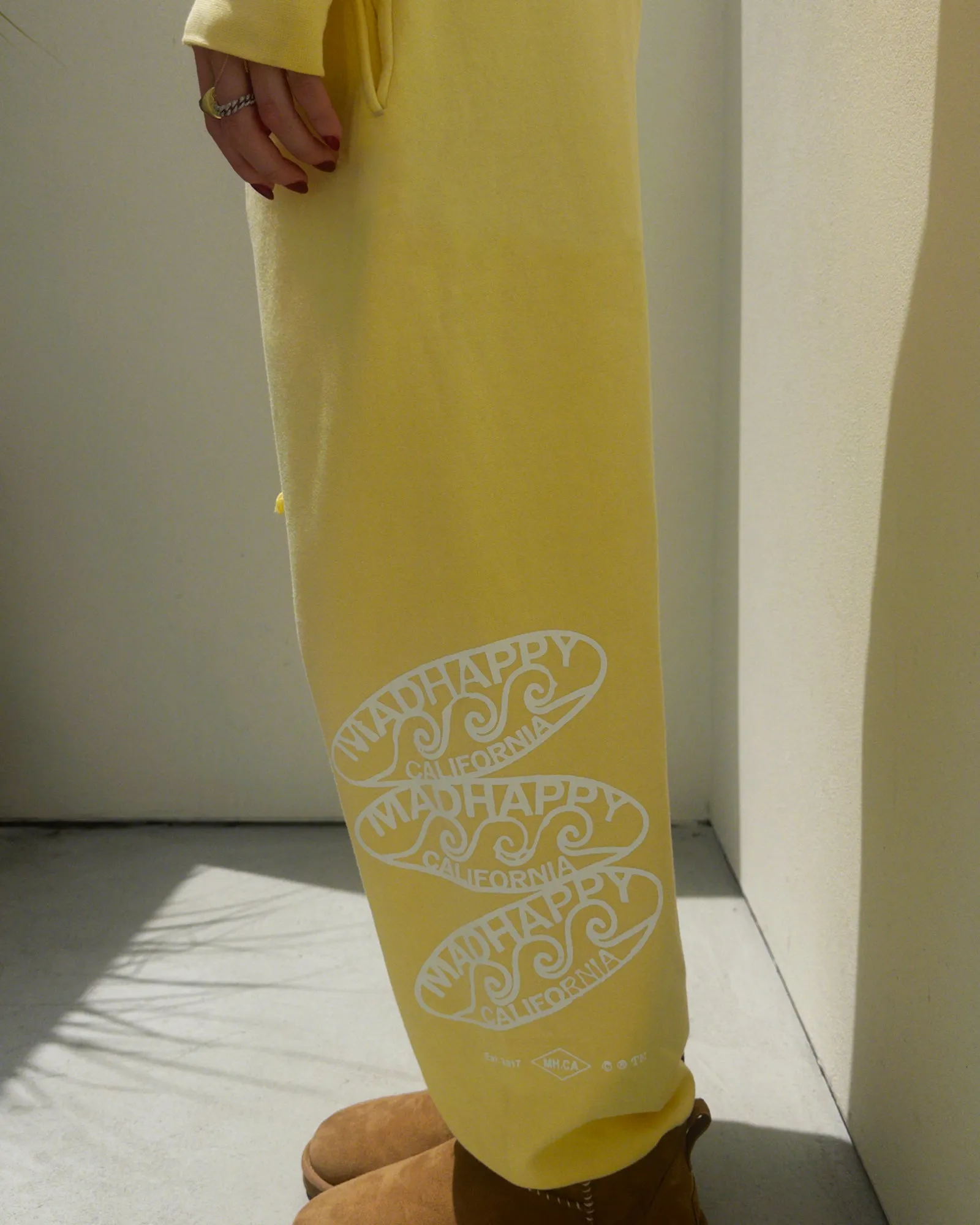 California Lightweight Fleece Sweatpant sold by Madhappy product image thumbnail 3