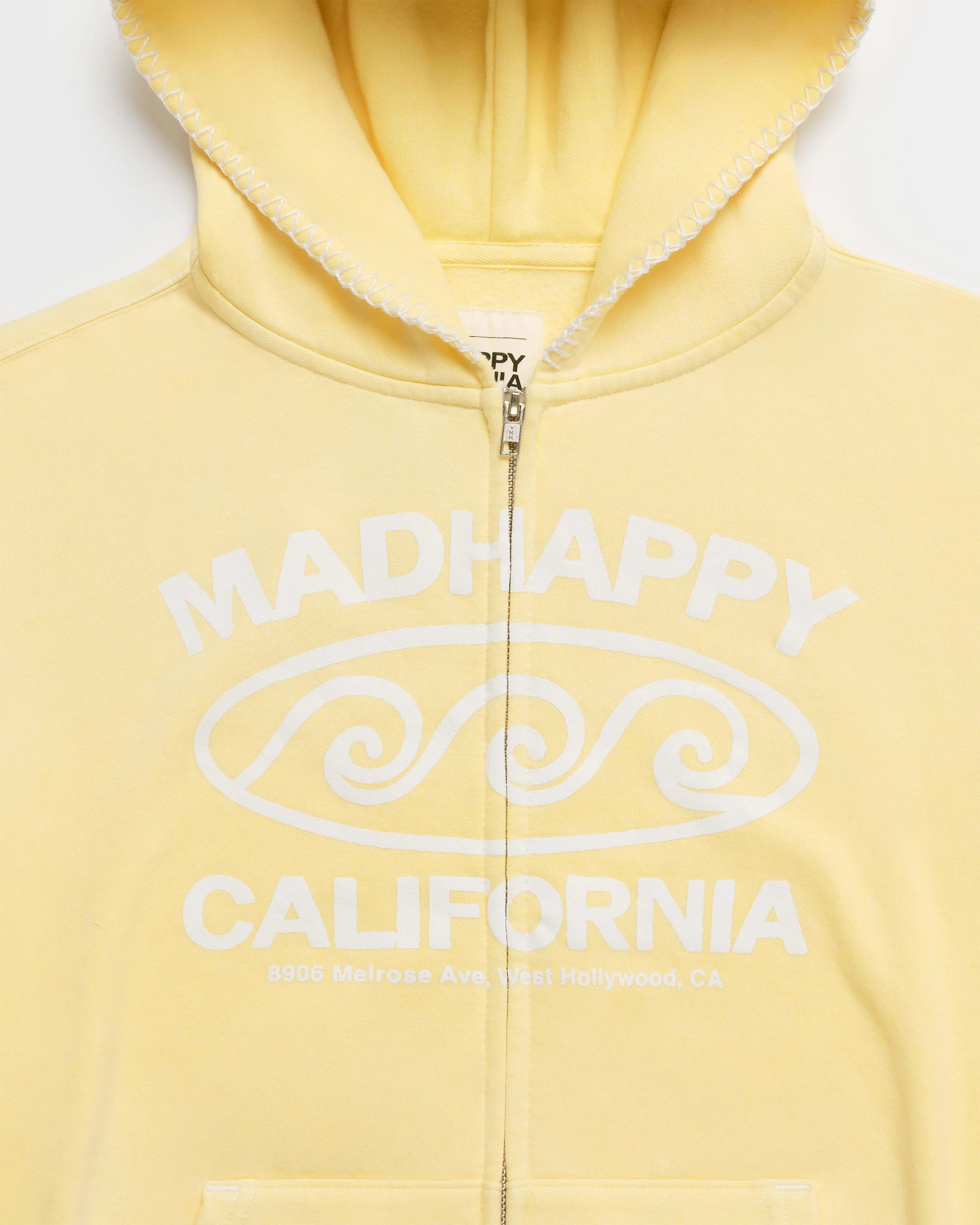 California Lightweight Fleece Zip Up sold by Madhappy product image thumbnail 5
