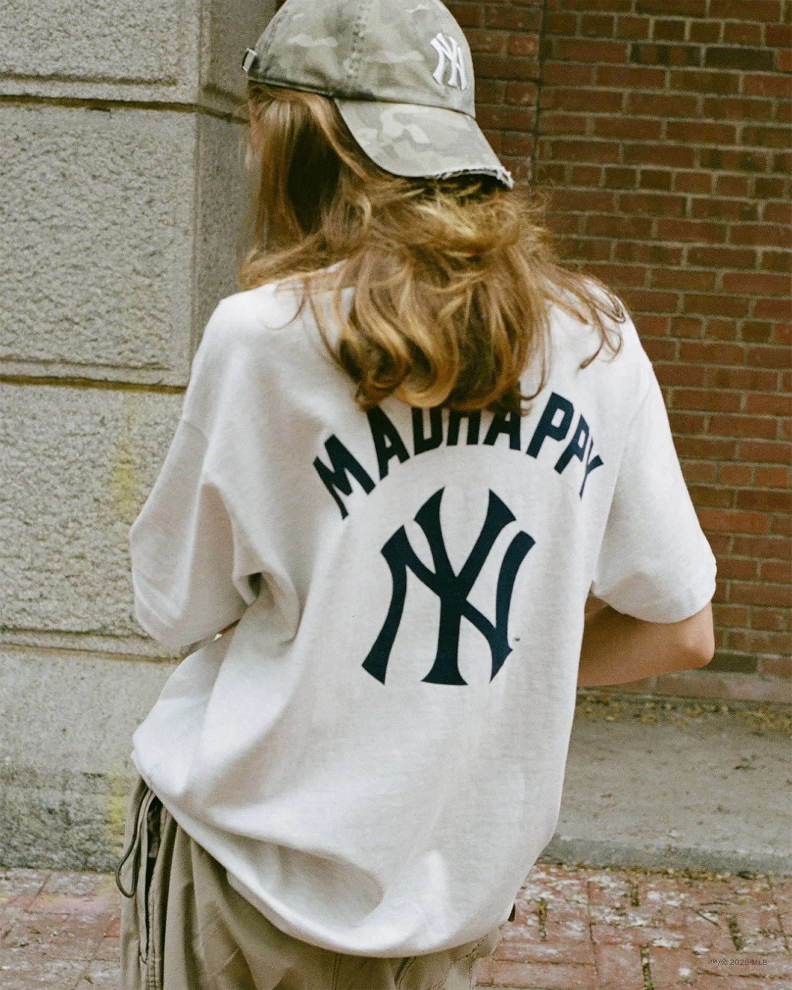 Yankees Printed Heavyweight Tee sold by Madhappy product image thumbnail 3