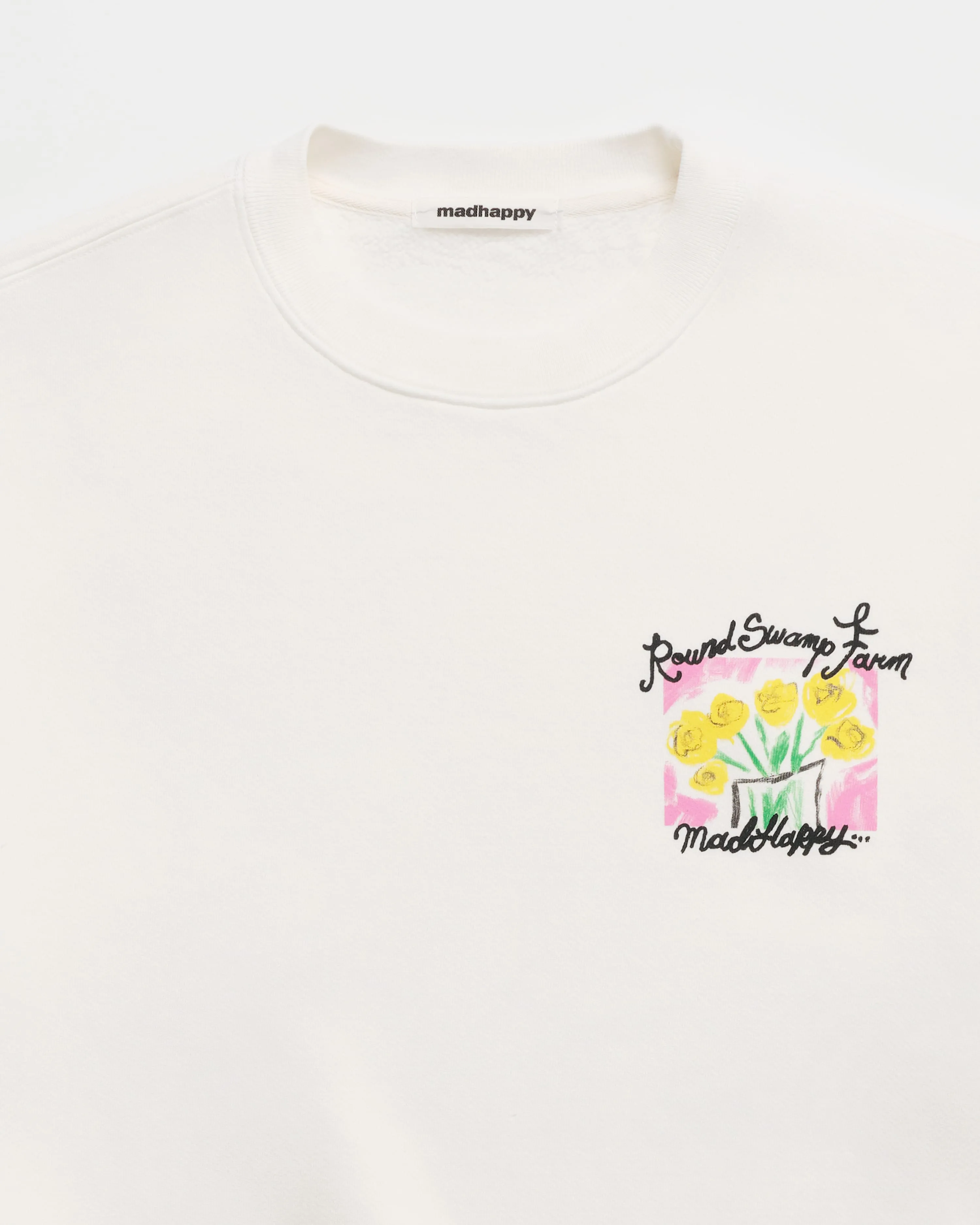 Bouquet Fleece Crewneck sold by Madhappy product image thumbnail 2