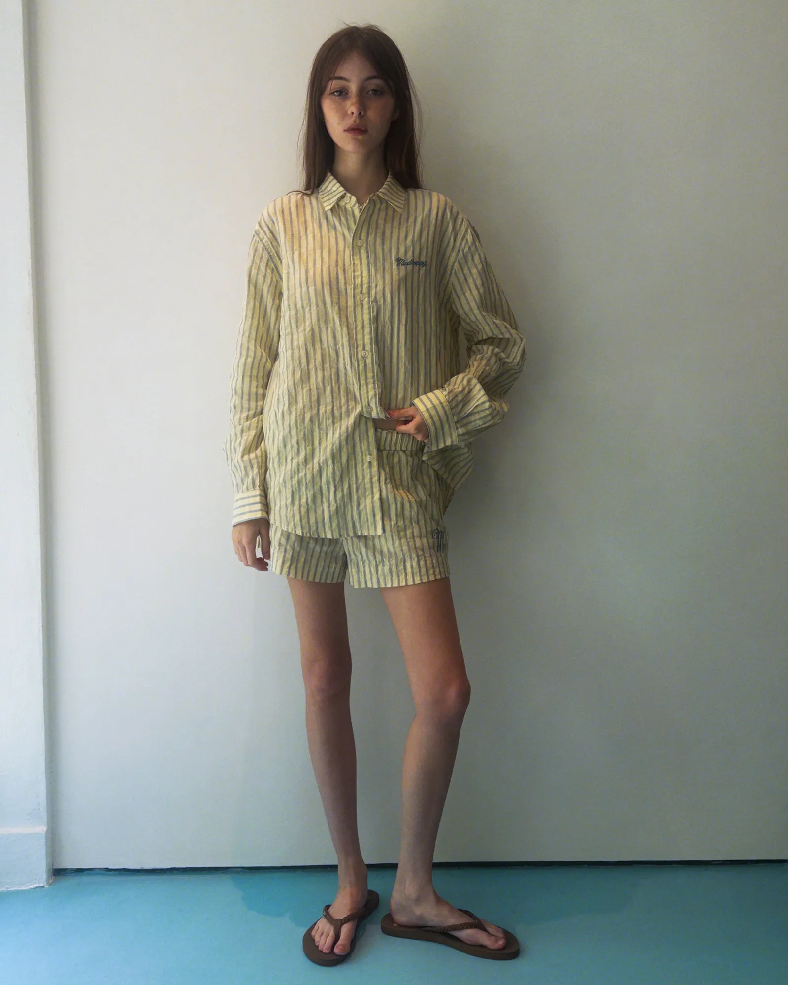 Plaid Buttondown Shirt sold by Madhappy product image thumbnail 2