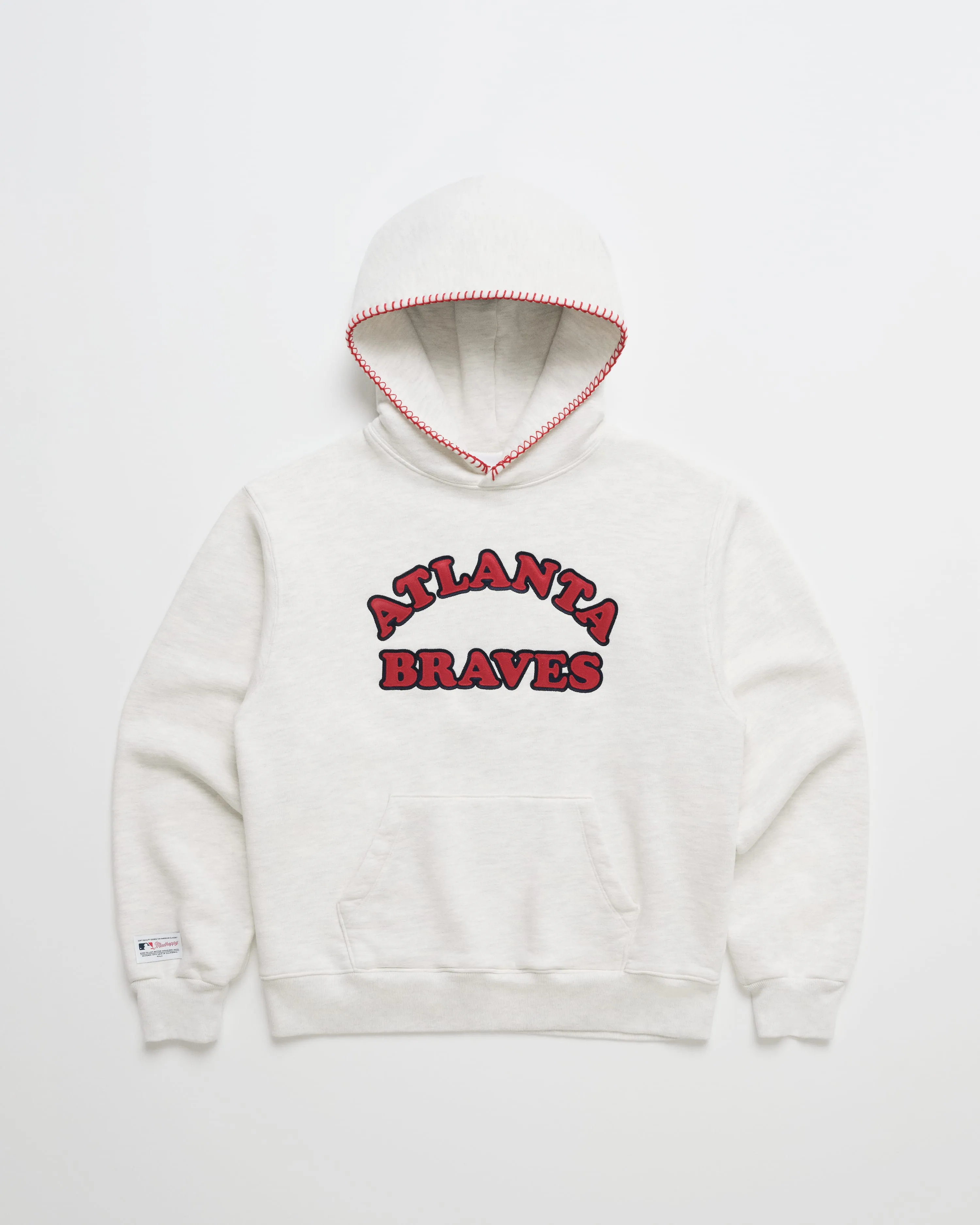 Braves Cooper Applique Hoodie sold by Madhappy