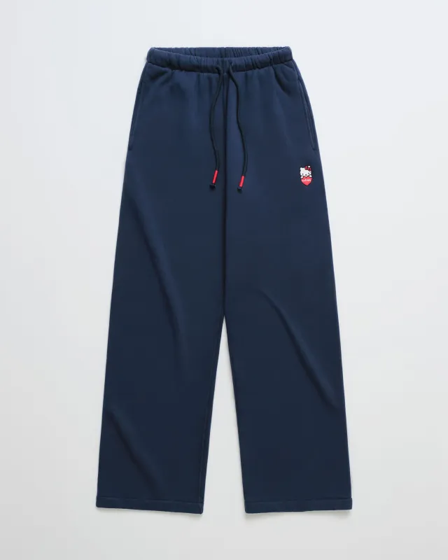 Hello Kitty® Heart Midweight Straight Sweatpant sold by Madhappy