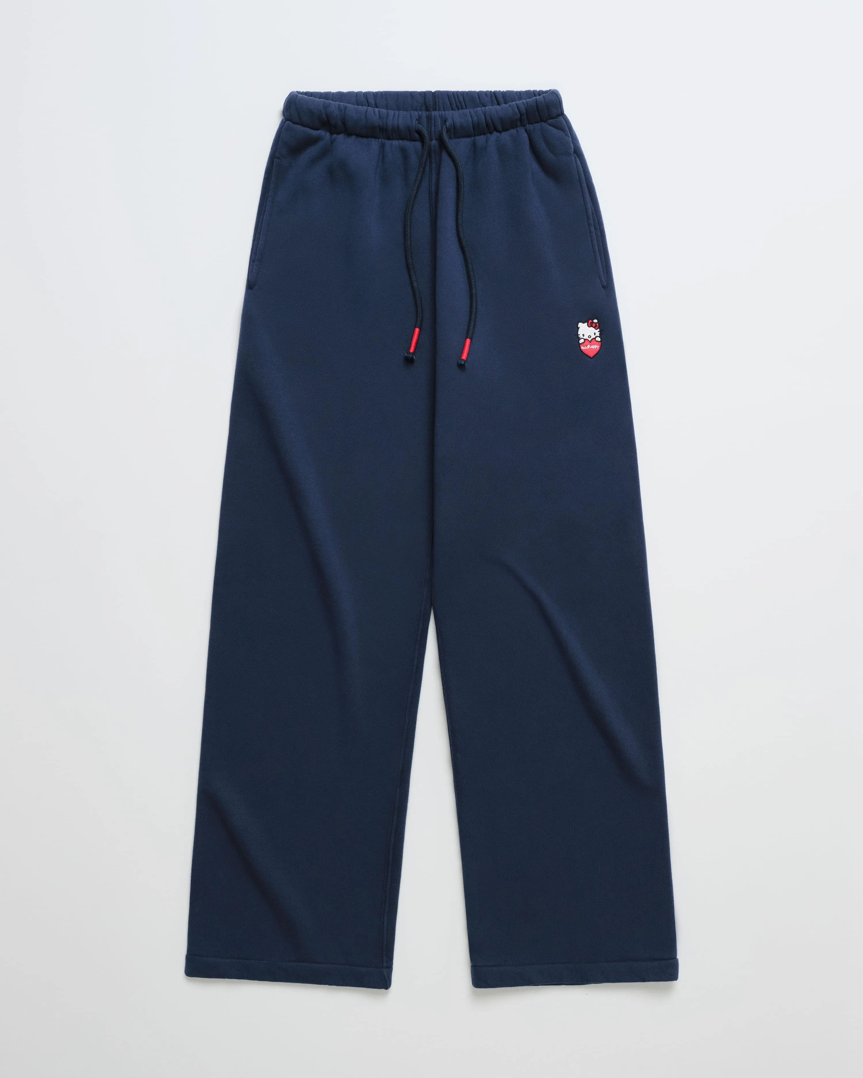 Hello Kitty® Heart Midweight Straight Sweatpant sold by Madhappy