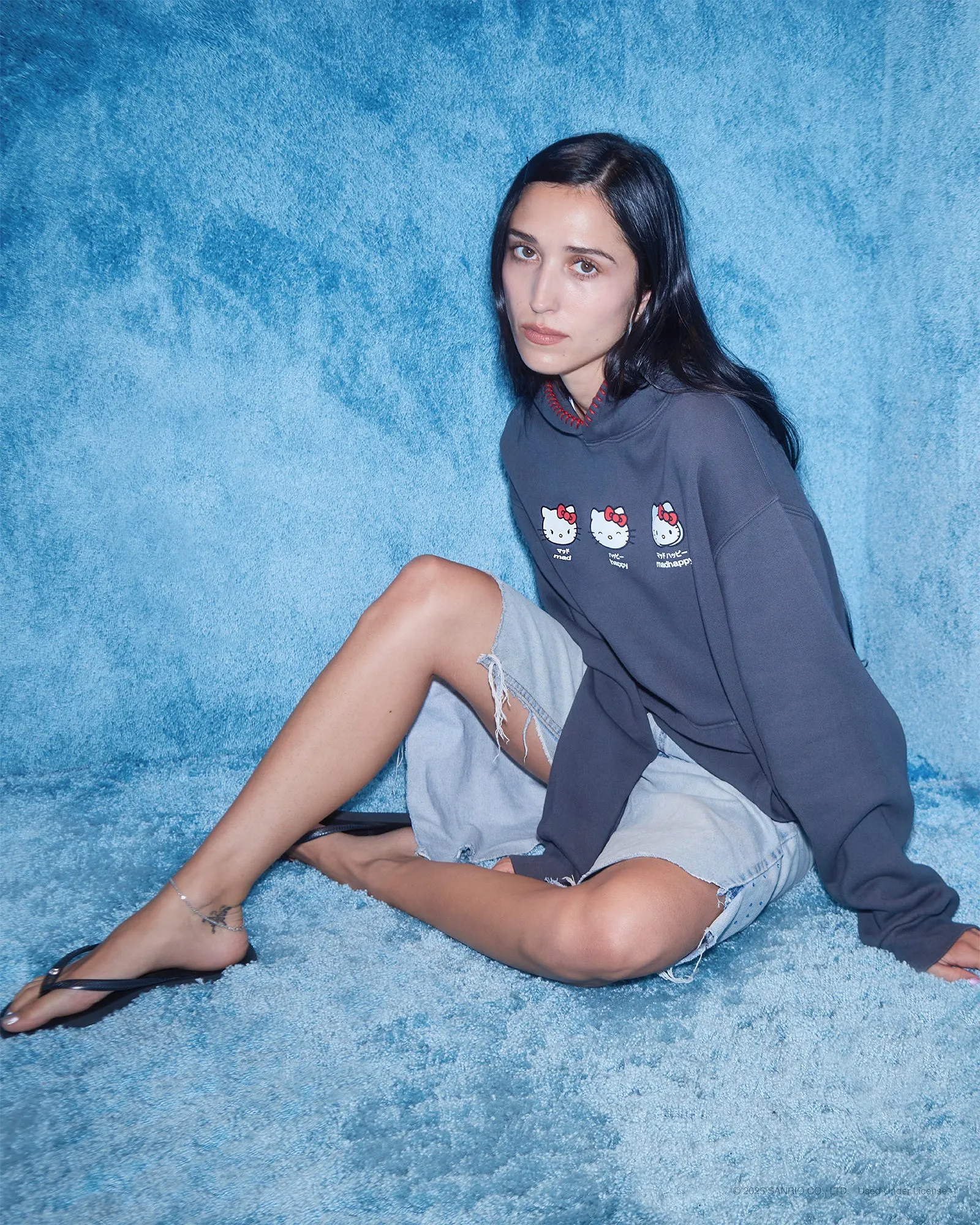 Hello Kitty® Emotions Midweight Hoodie sold by Madhappy product image thumbnail 2