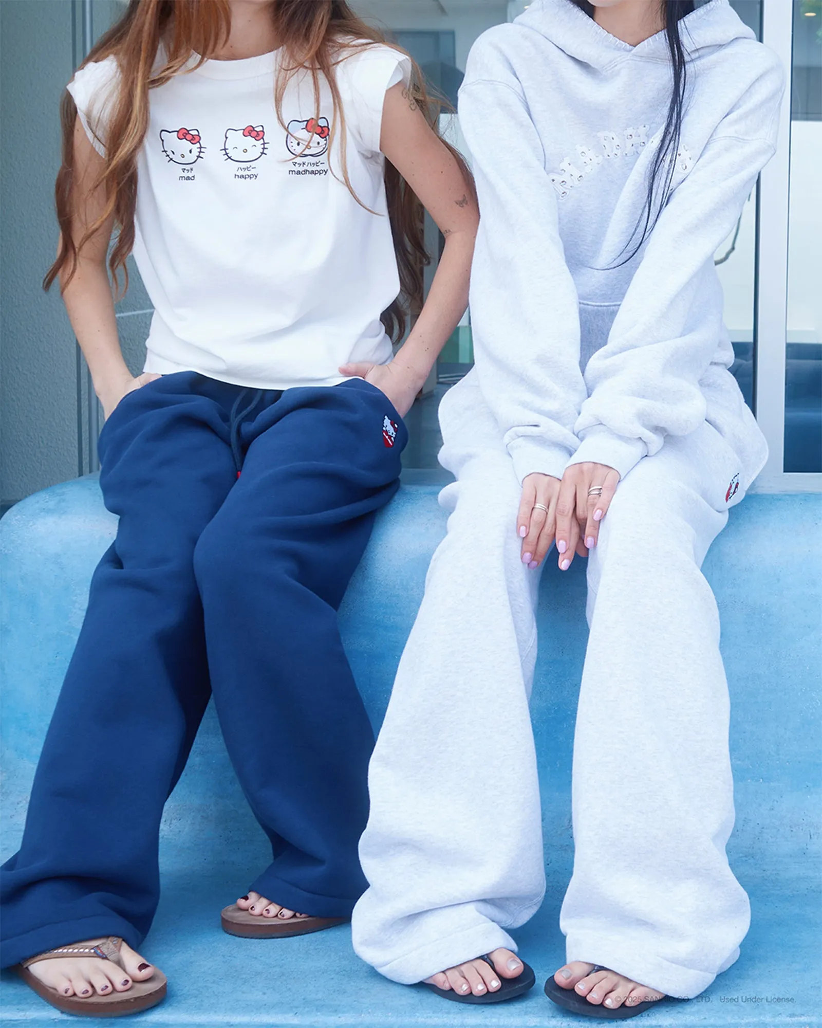 Hello Kitty® Emotions Heavyweight Tee sold by Madhappy product image thumbnail 2