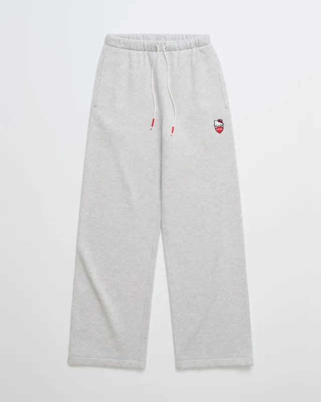 Hello Kitty® Heart Midweight Straight Sweatpant sold by Madhappy