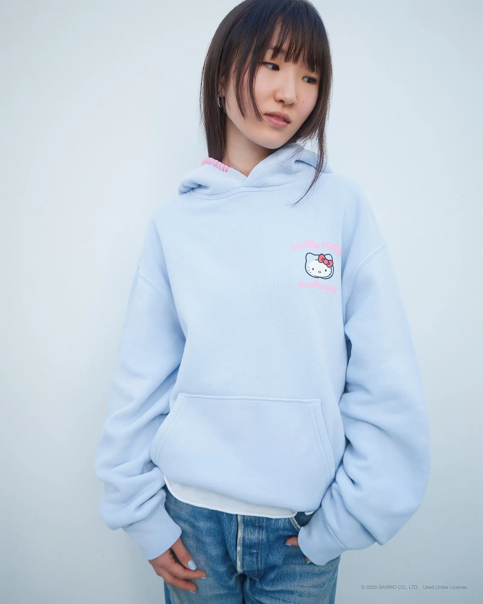 Hello Kitty® Midweight Fleece Hoodie sold by Madhappy product image thumbnail 2