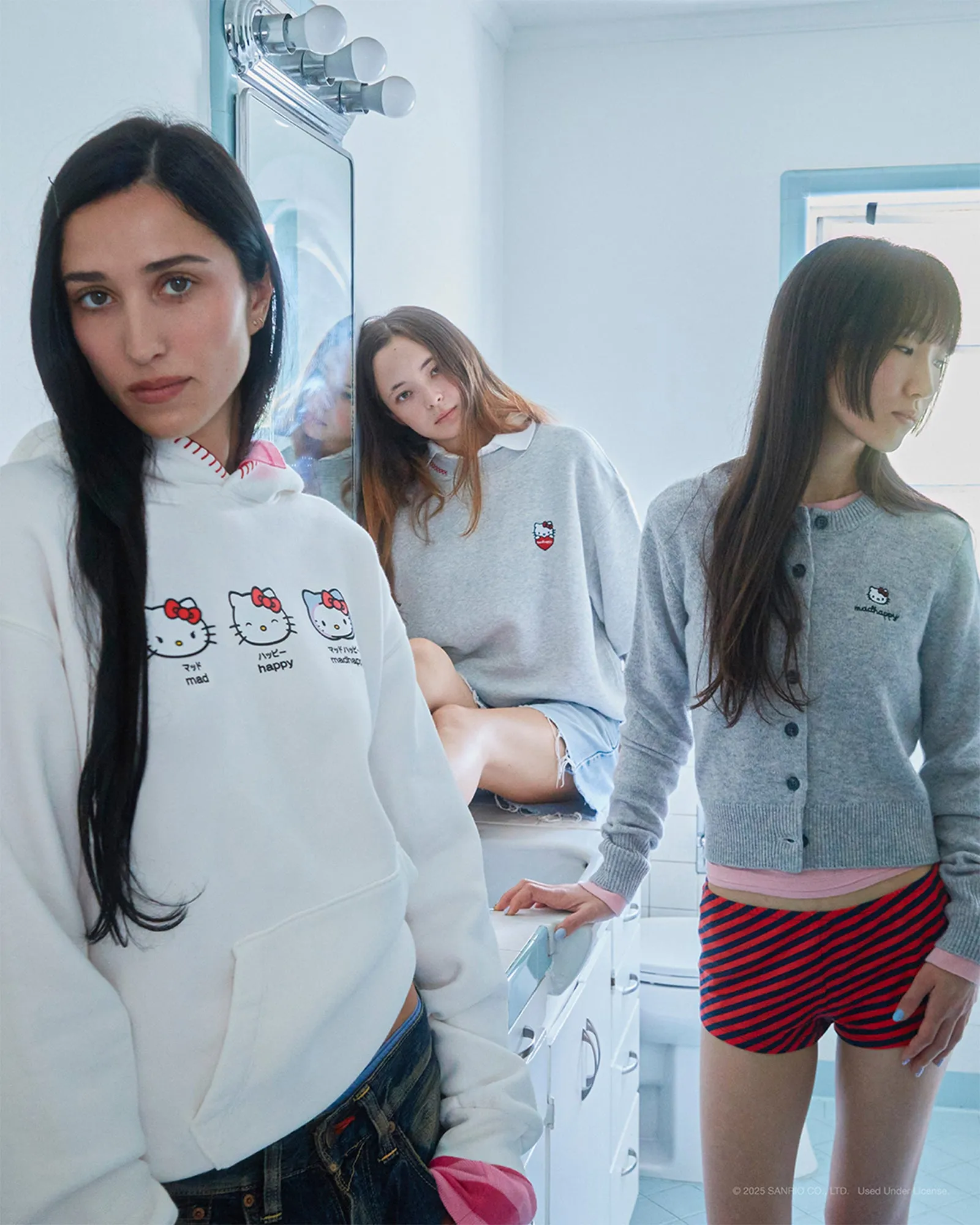 Hello Kitty® Emotions Midweight Hoodie sold by Madhappy product image thumbnail 2