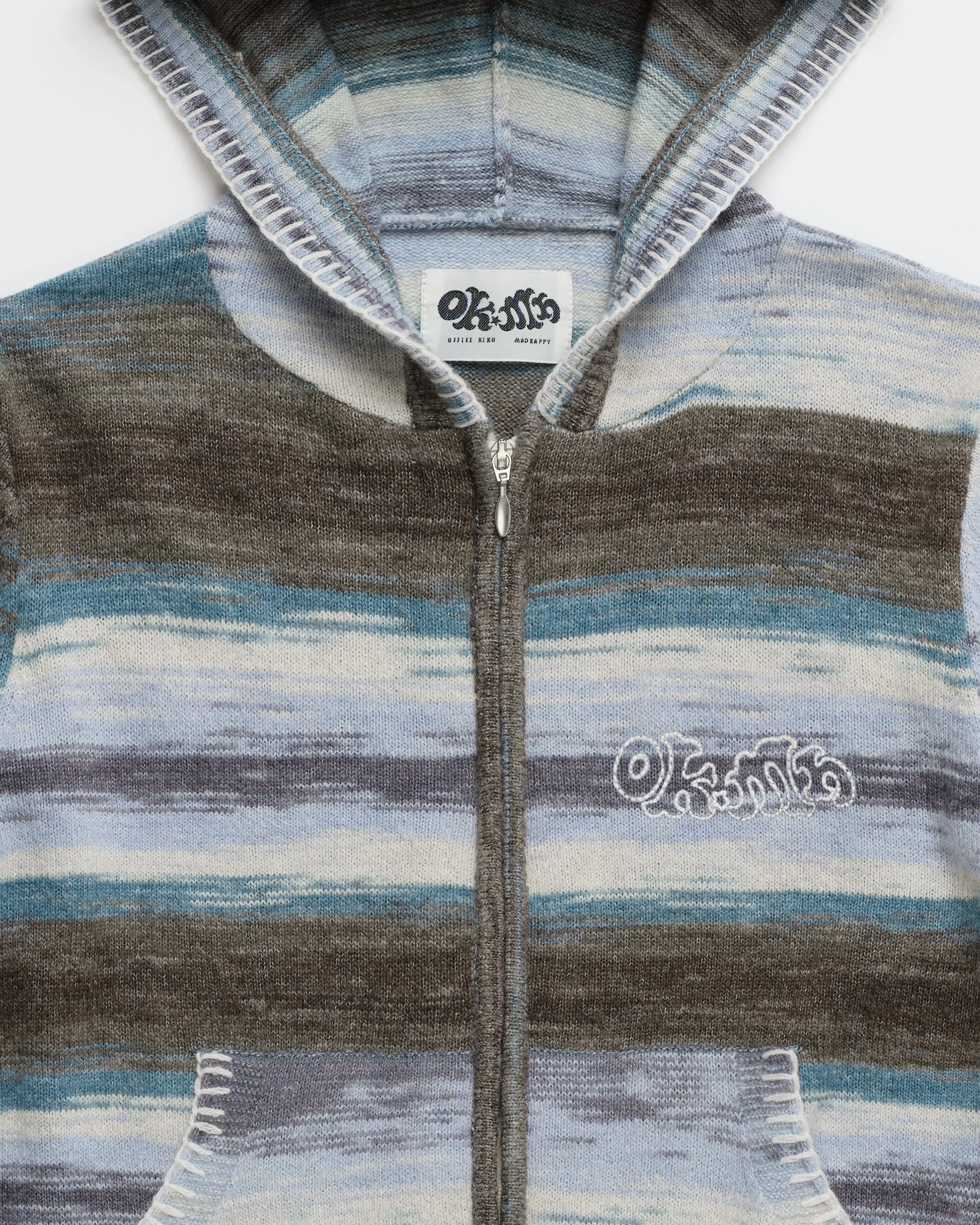 Office Kiko Space Dye Zip Up sold by Madhappy product image thumbnail 3