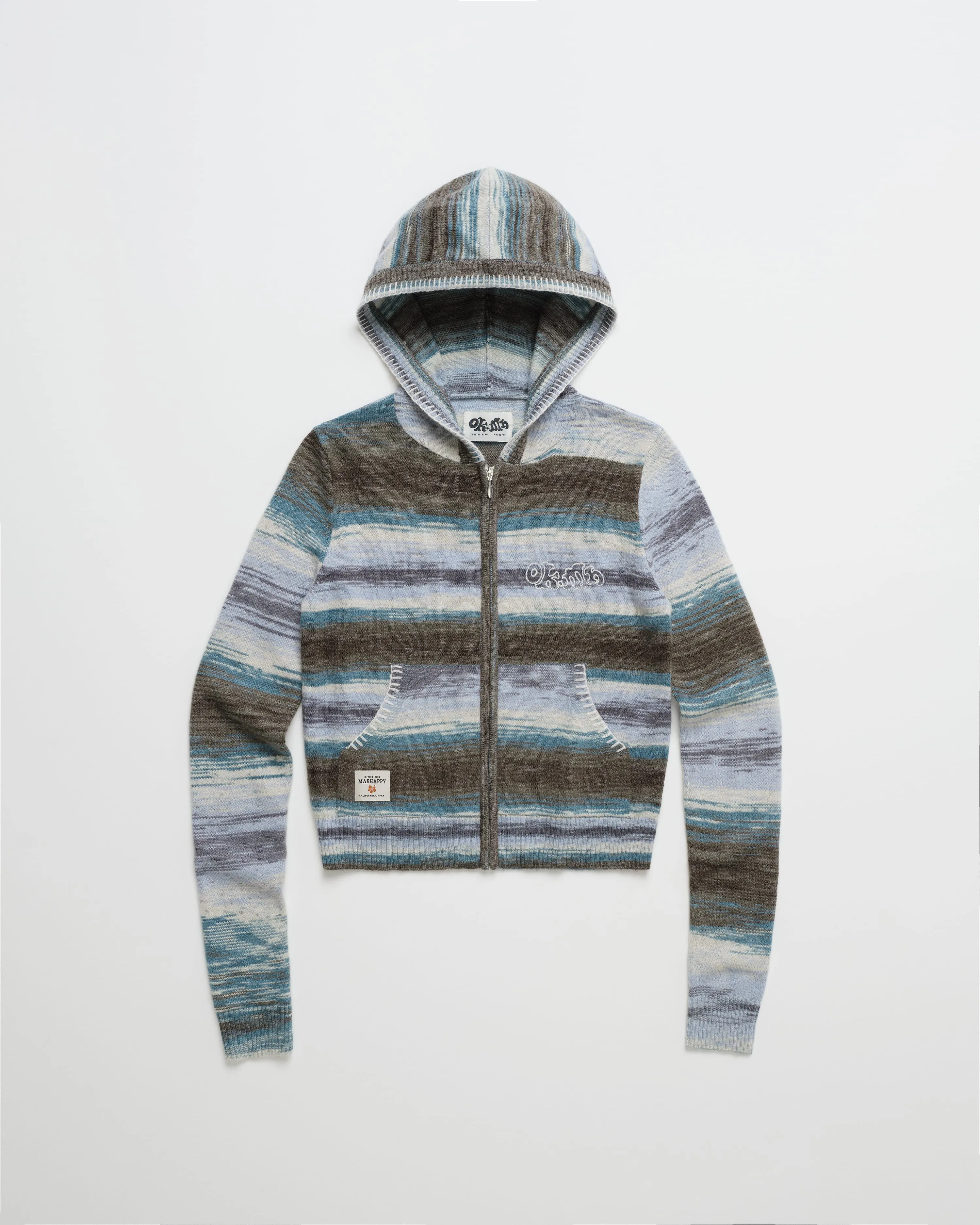 Office Kiko Space Dye Zip Up sold by Madhappy