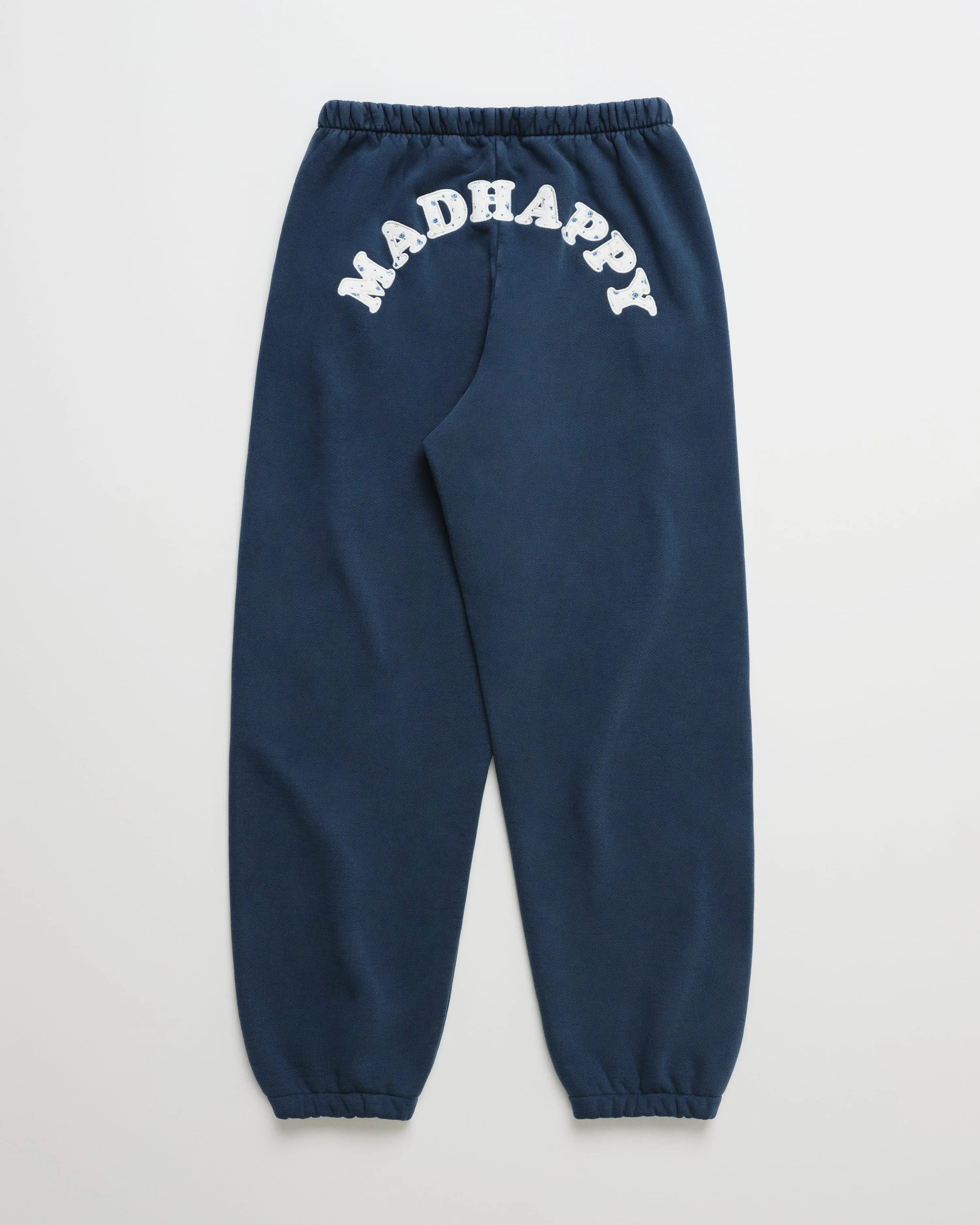 Blue Ditsy Cooper Fleece Sweatpant sold by Madhappy