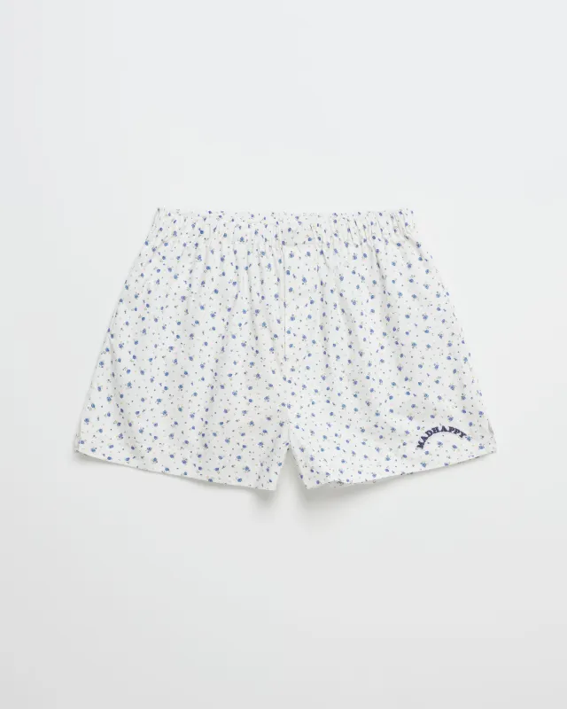 Blue Ditsy Boxer Short sold by Madhappy