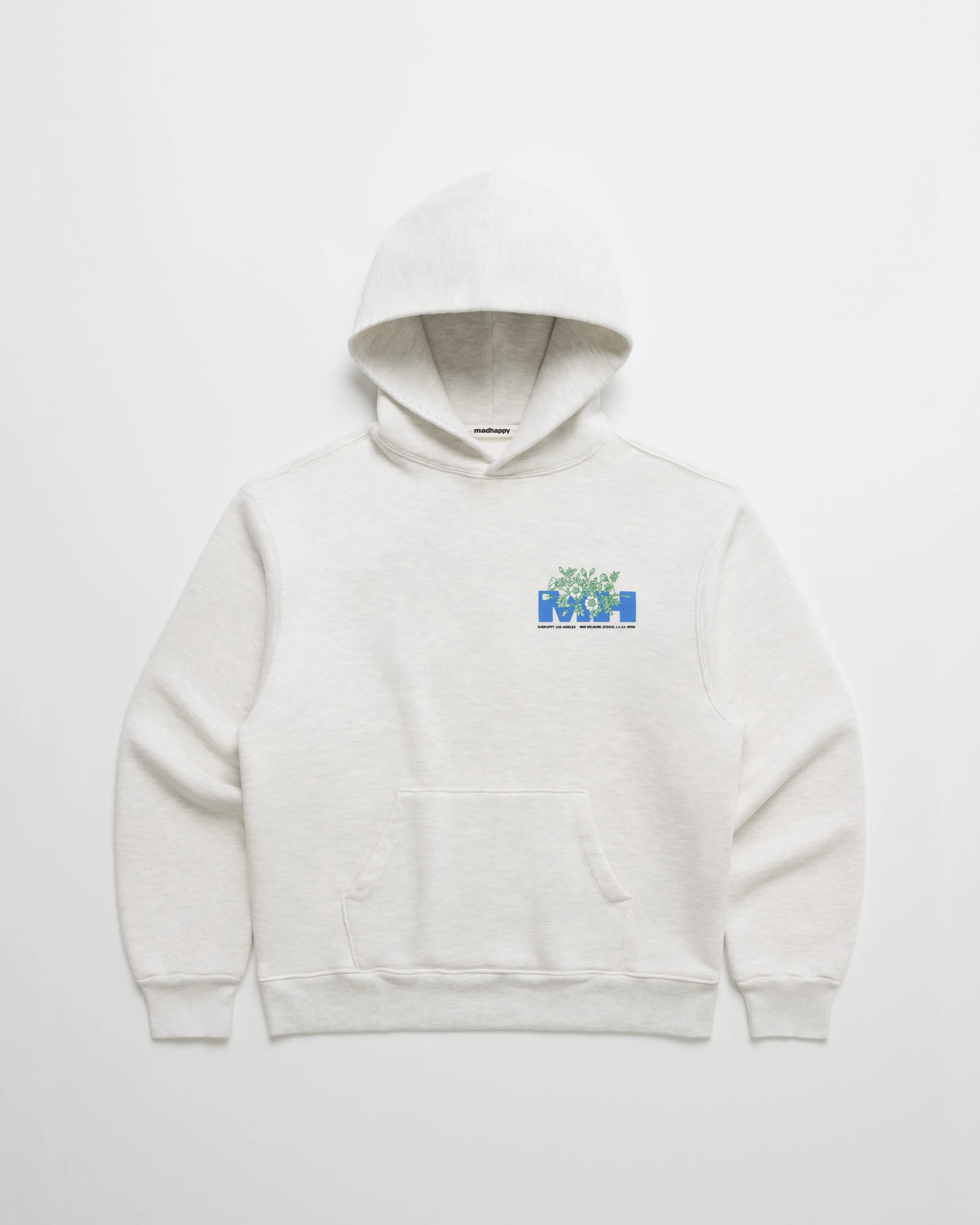 Los Angeles Flowers Fleece Hoodie sold by Madhappy