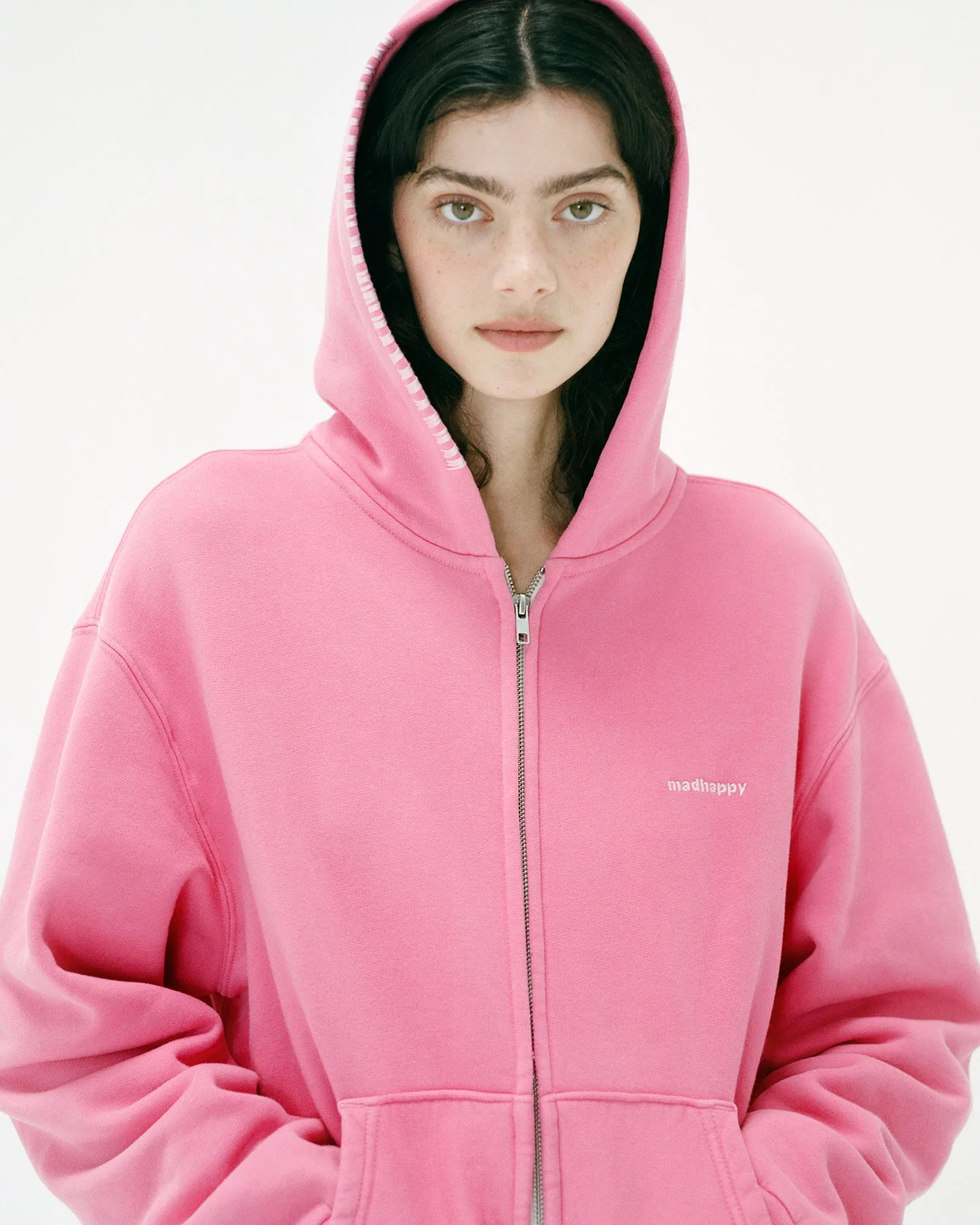 Classics Midweight Fleece Zip Up sold by Madhappy product image thumbnail 3
