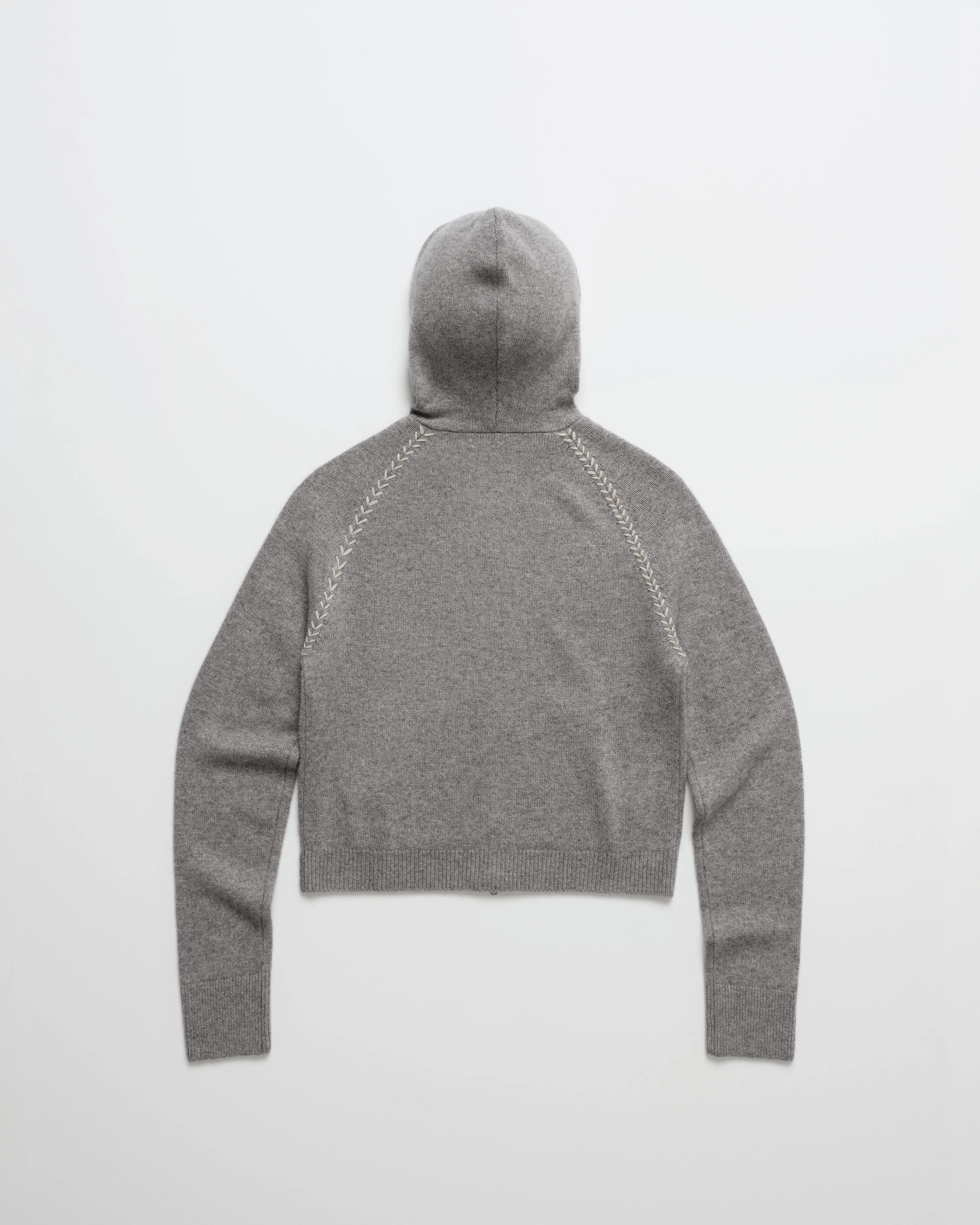 Knit Zip Up Hoodie sold by Madhappy product image thumbnail 4