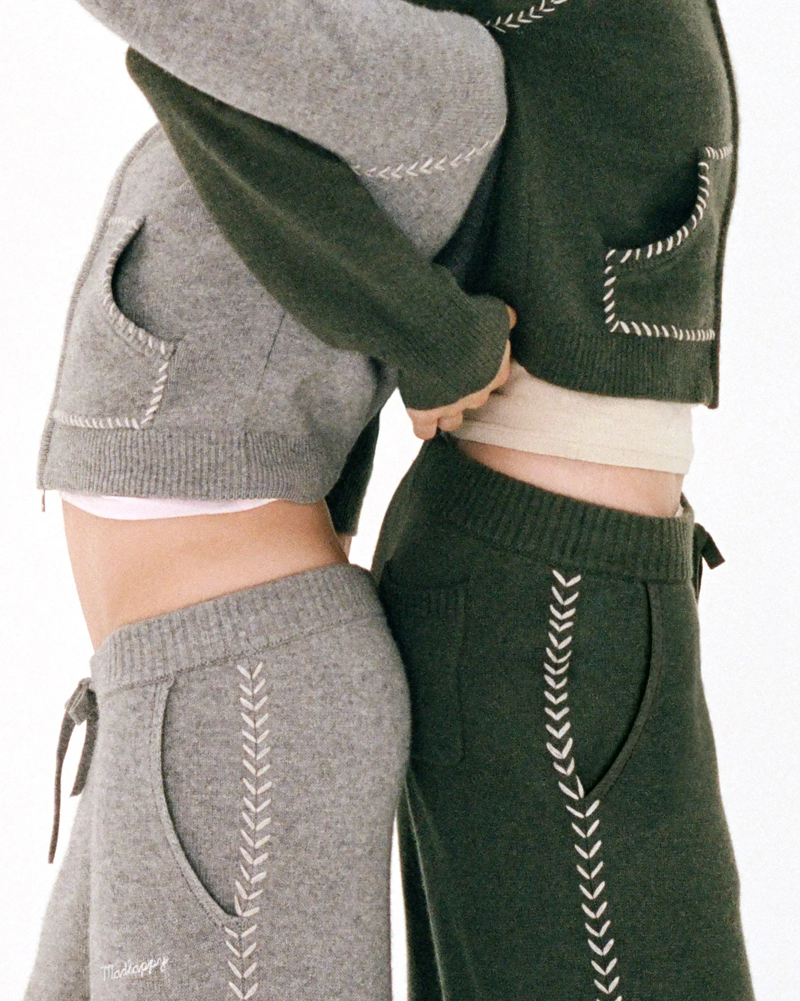 Knit Zip Up Hoodie sold by Madhappy product image thumbnail 3