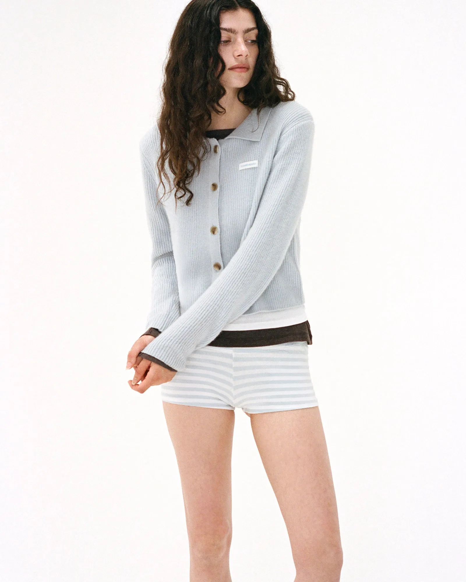 Cashmere Collared Cardigan sold by Madhappy product image thumbnail 3