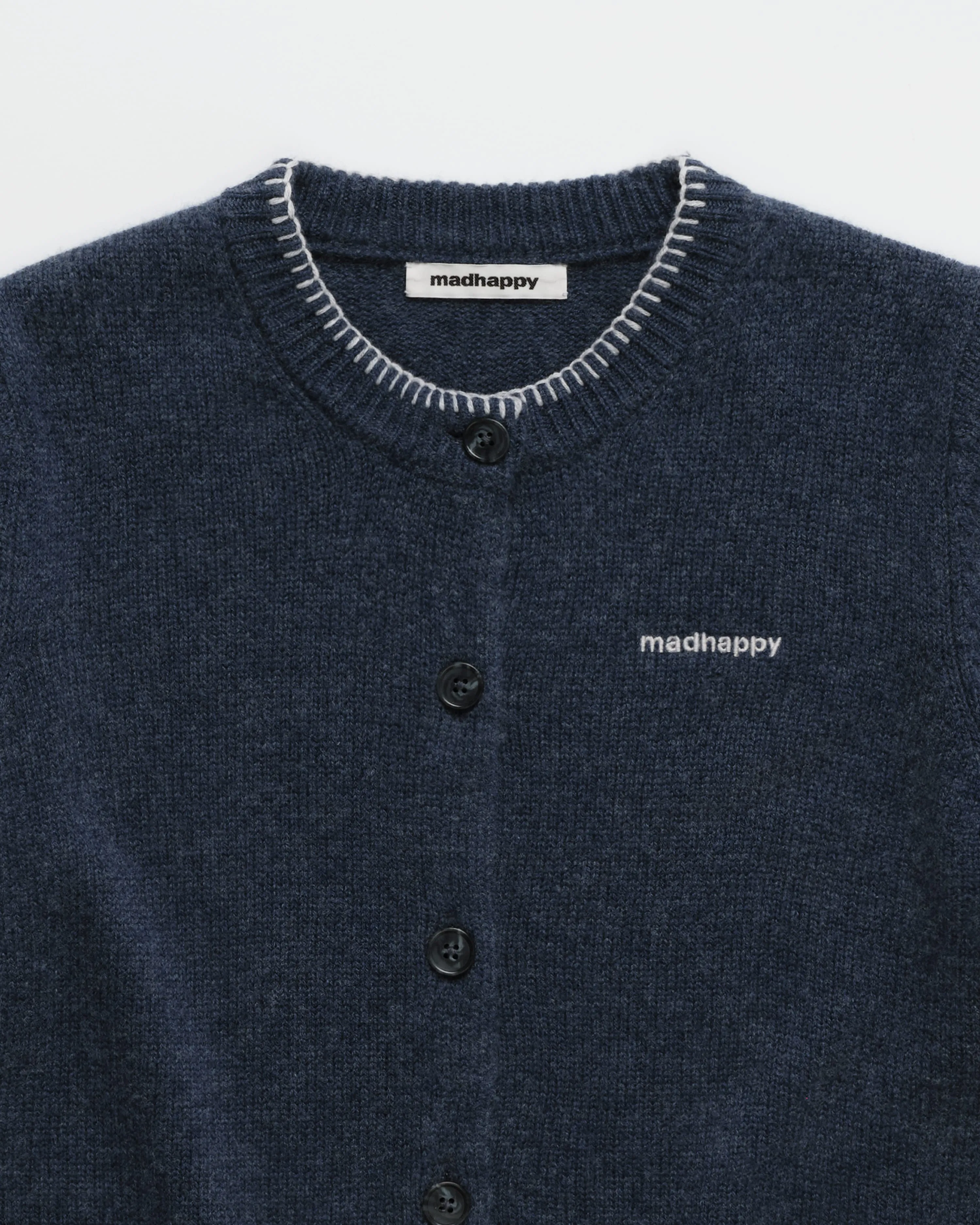 Classics Knit Crewneck Cardigan sold by Madhappy product image thumbnail 2