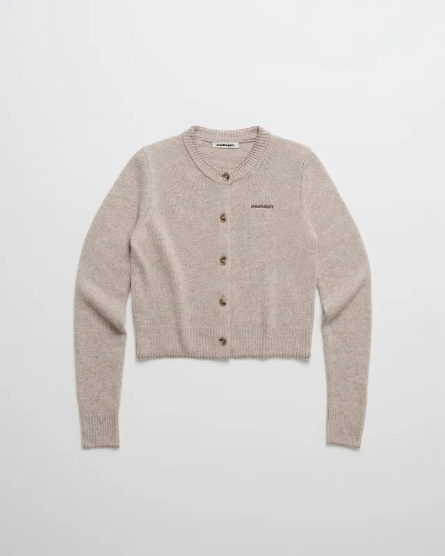 Classics Knit Crewneck Cardigan sold by Madhappy