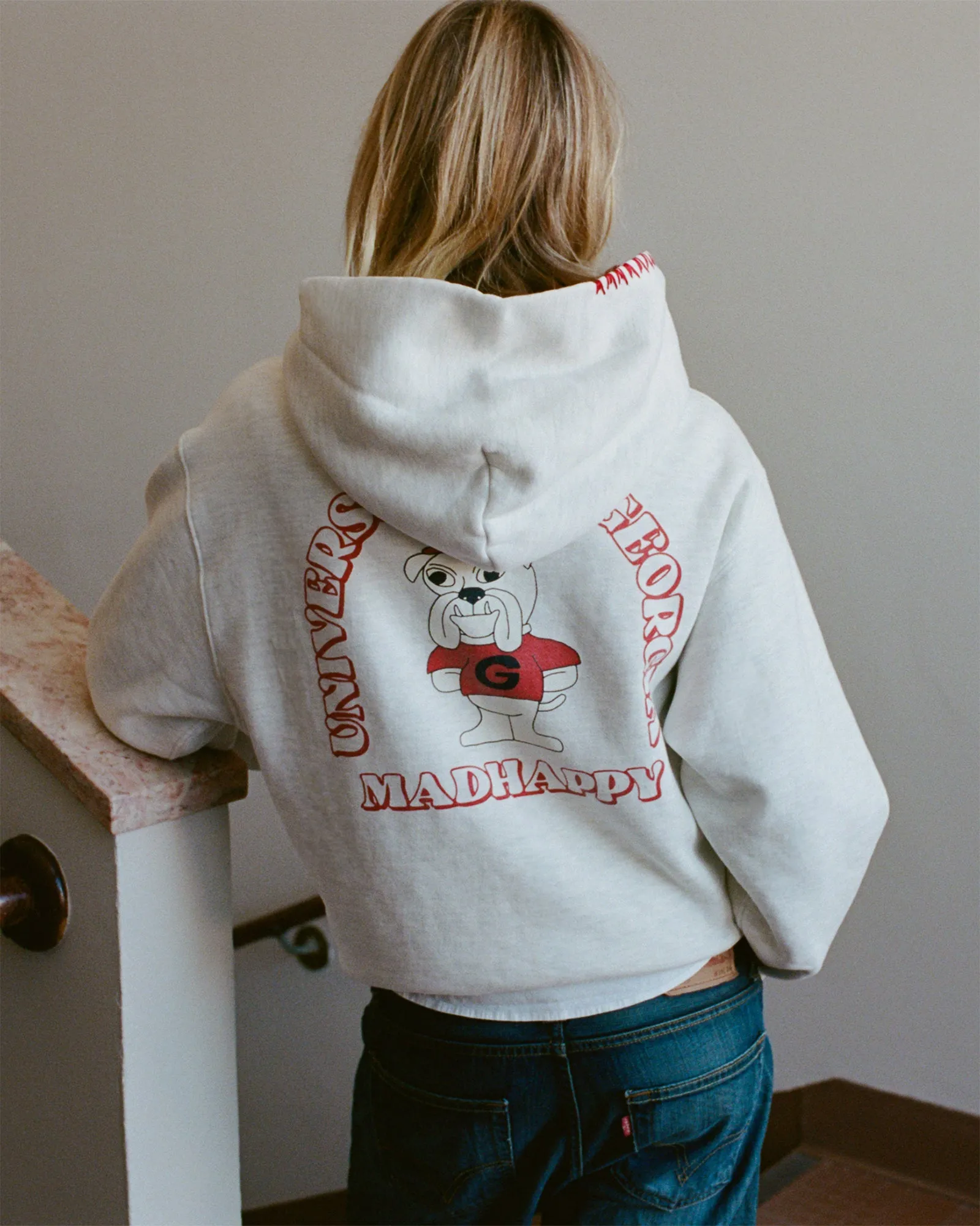 University of Georgia Mascot Fleece Hoodie sold by Madhappy product image thumbnail 4