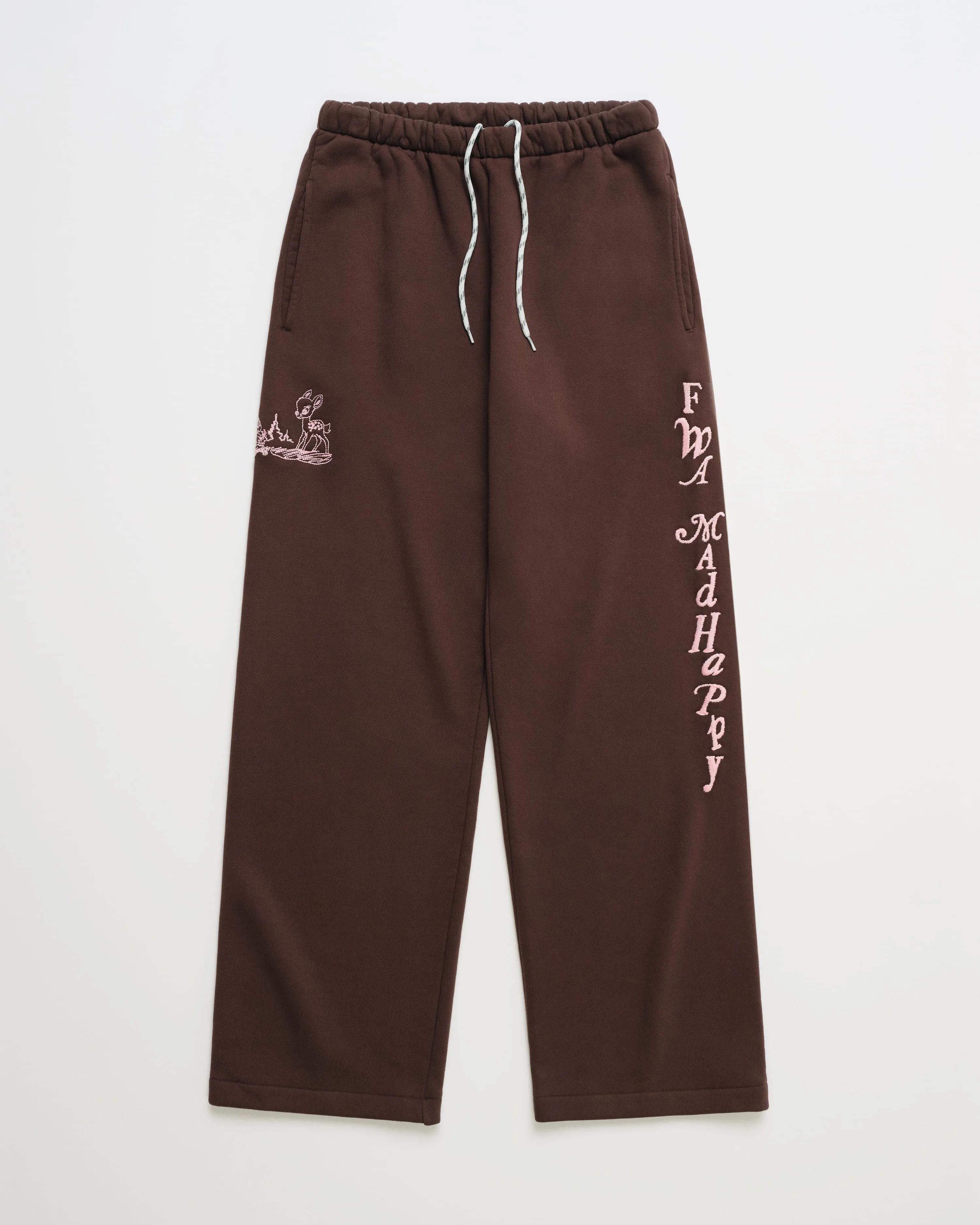 Friends With Animals Deer & Bunny Straight Leg sold by Madhappy