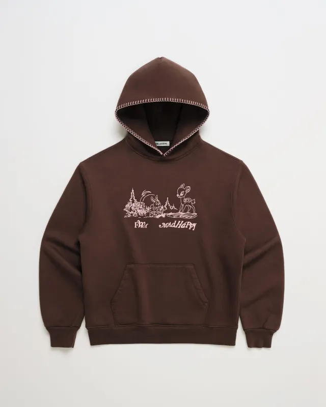 Friends With Animals Deer & Bunny Hoodie sold by Madhappy