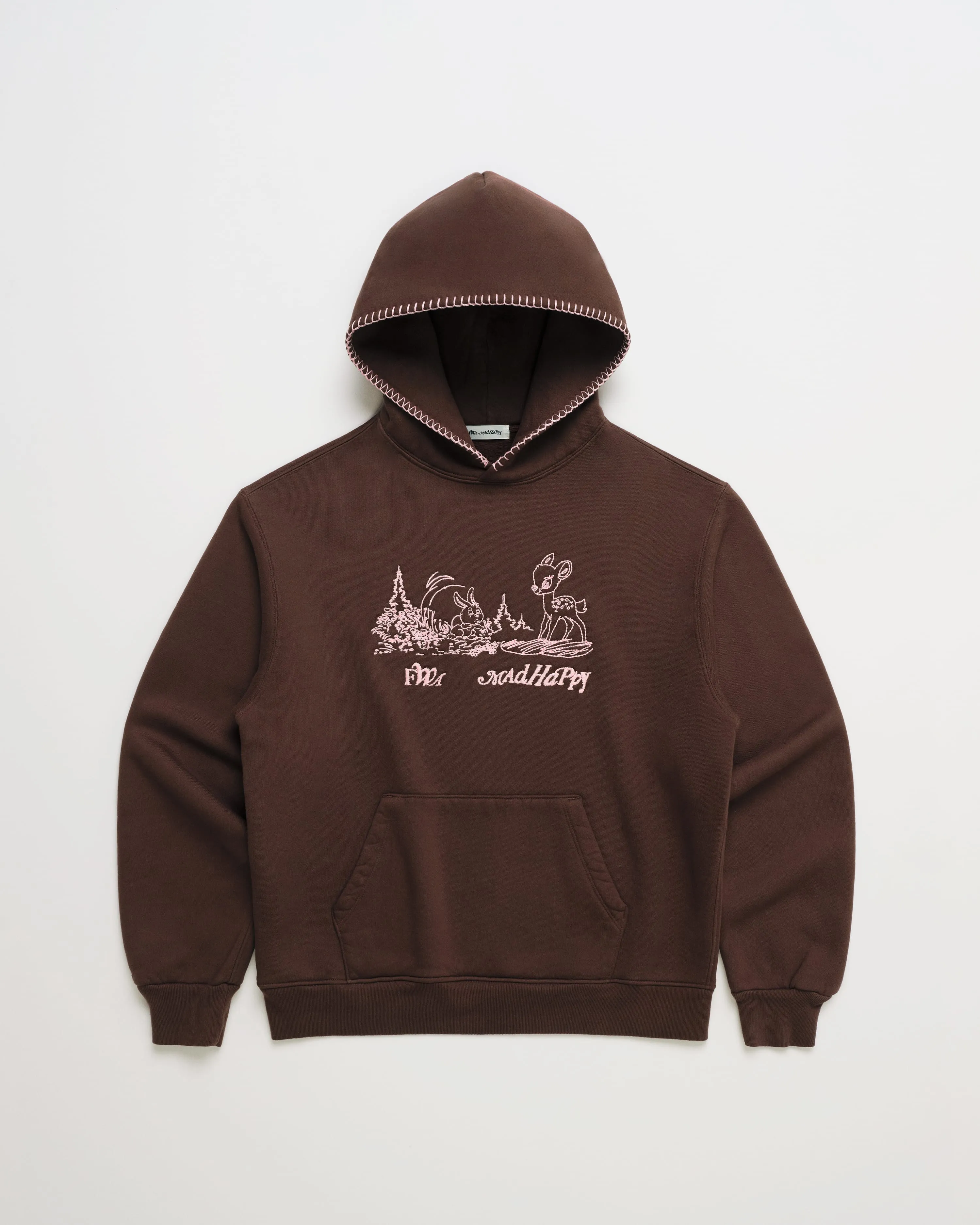 Friends With Animals Deer & Bunny Hoodie sold by Madhappy