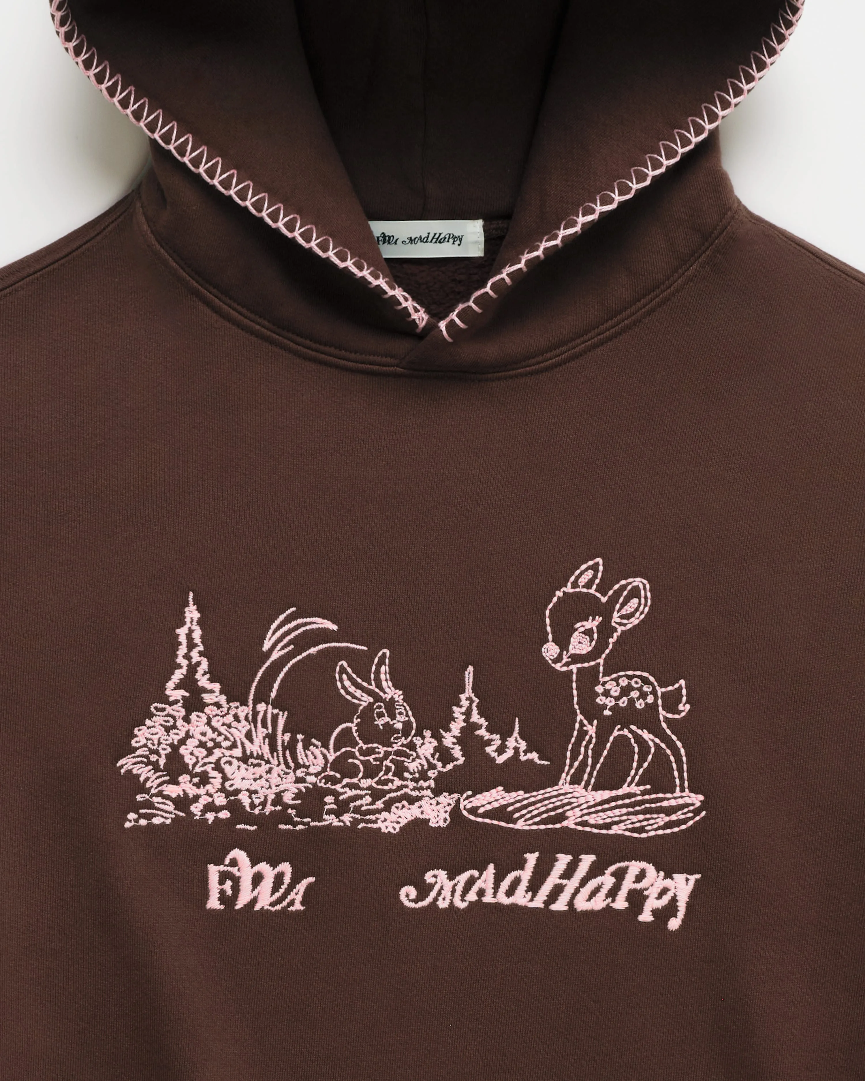 Friends With Animals Deer & Bunny Hoodie sold by Madhappy product image thumbnail 2
