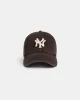 Yankees Washed Bowtie Hat sold by Madhappy