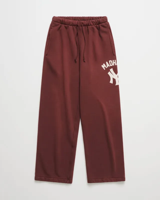 Yankees Washed Straight Sweatpant sold by Madhappy