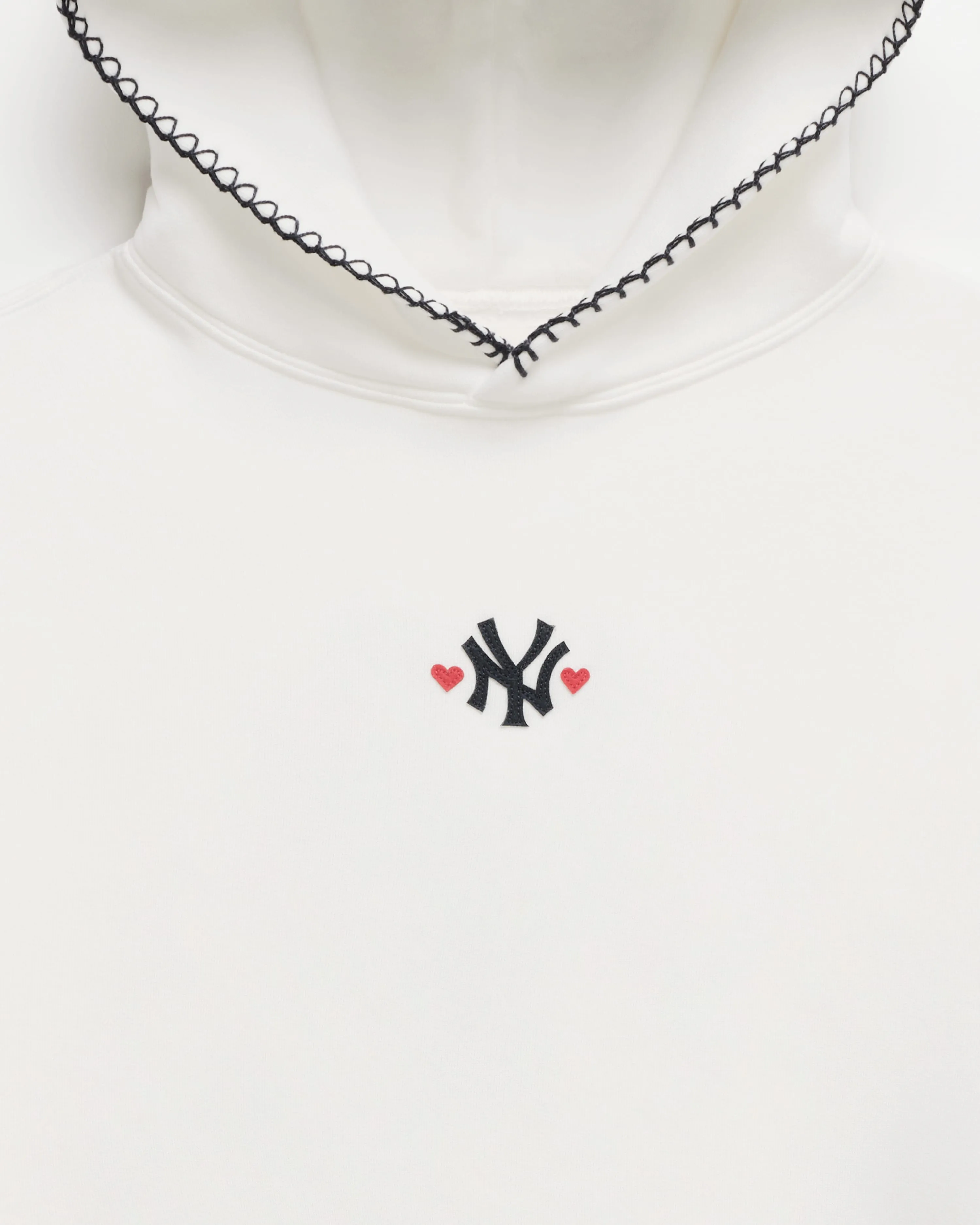 Yankees Heart Fleece Hoodie sold by Madhappy product image thumbnail 2