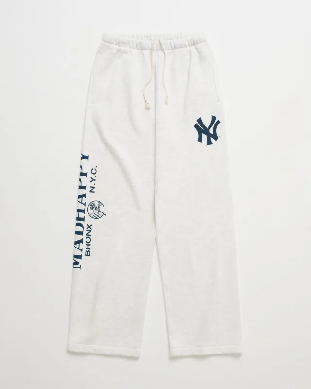 Yankees Fleece Straight Sweatpant sold by Madhappy