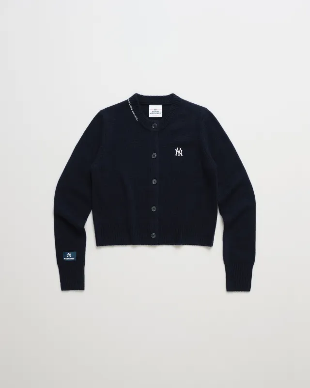 Yankees Crewneck Cardigan sold by Madhappy
