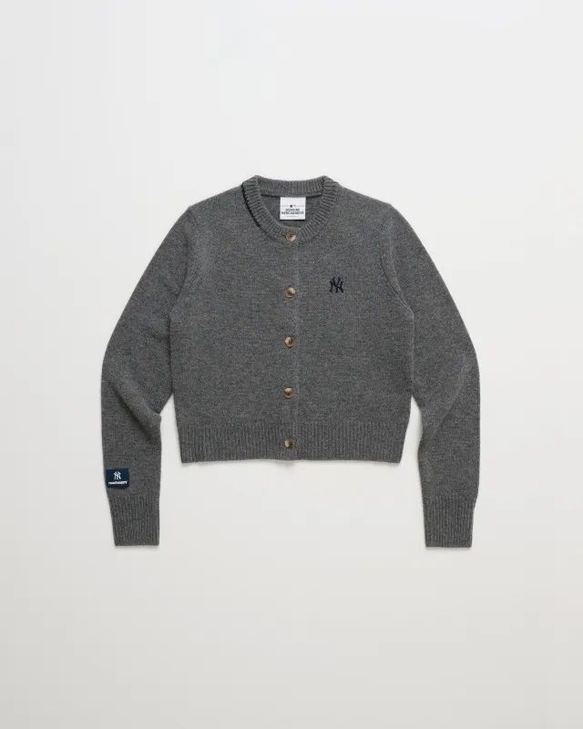 Yankees Crewneck Cardigan sold by Madhappy