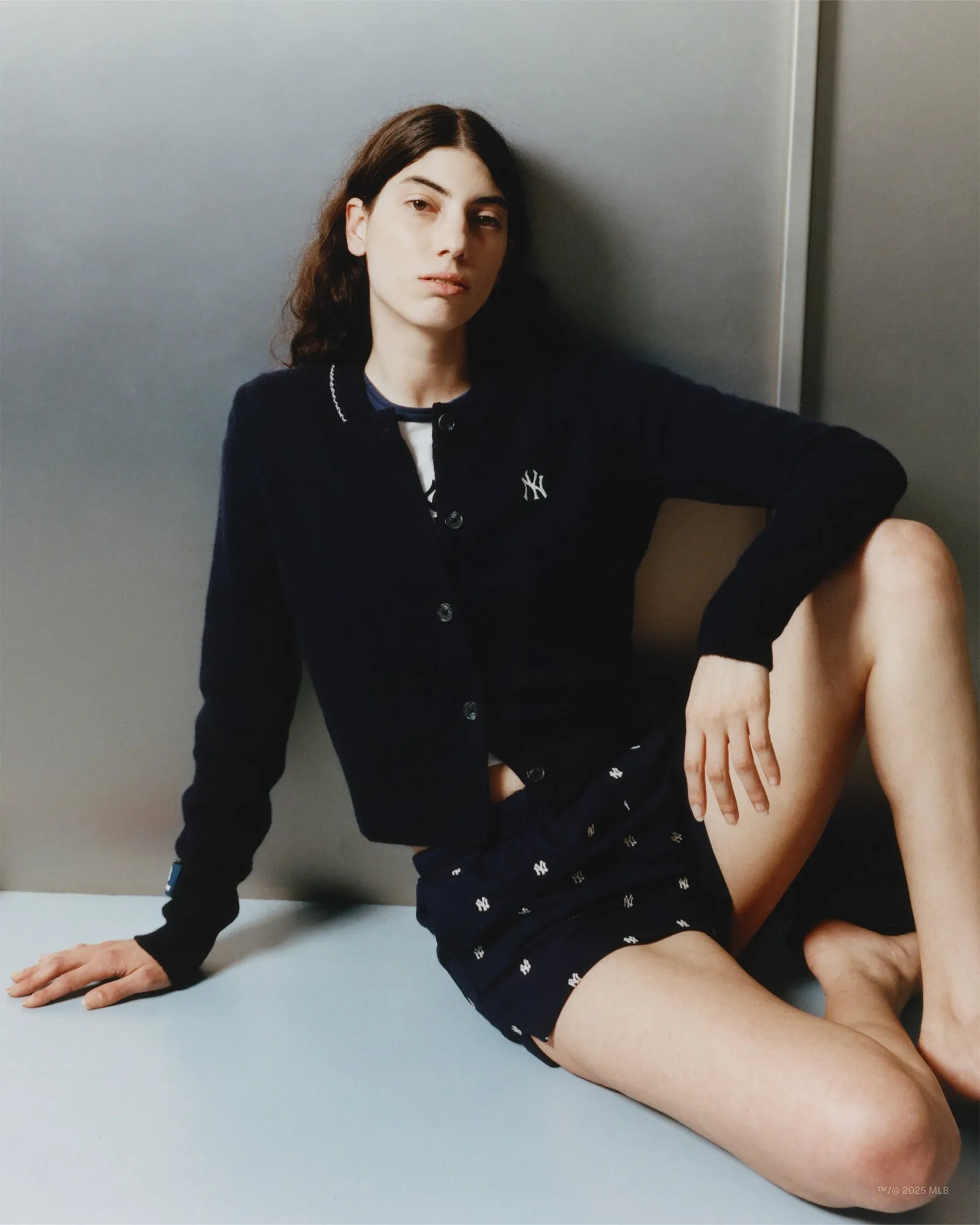 Yankees Crewneck Cardigan sold by Madhappy product image thumbnail 3