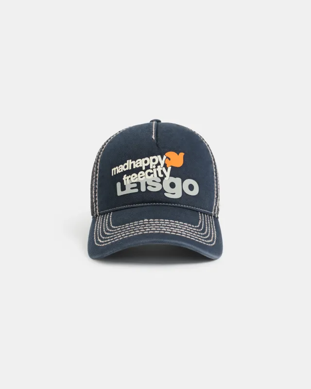 FREECITY LETSGO Dad Hat sold by Madhappy