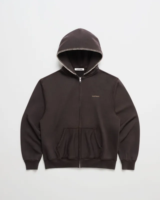 Classics Fleece Zip Up sold by Madhappy